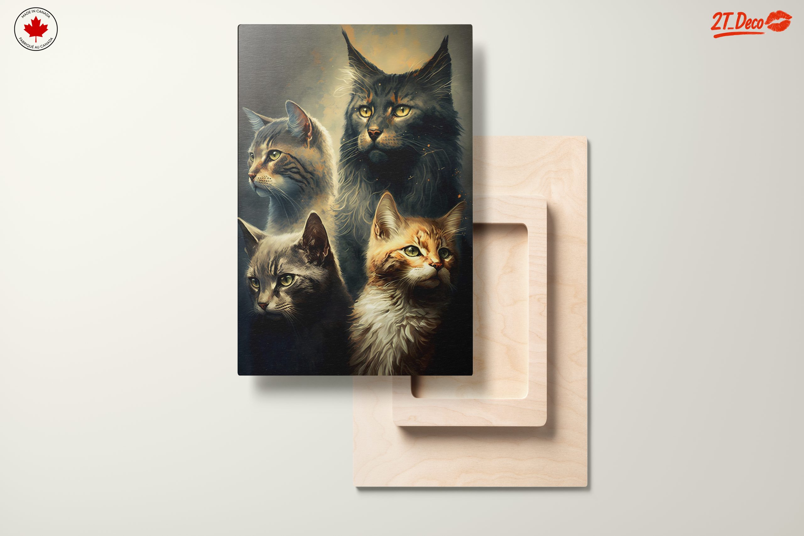 Majestic Cats Portrait Art - Image 11