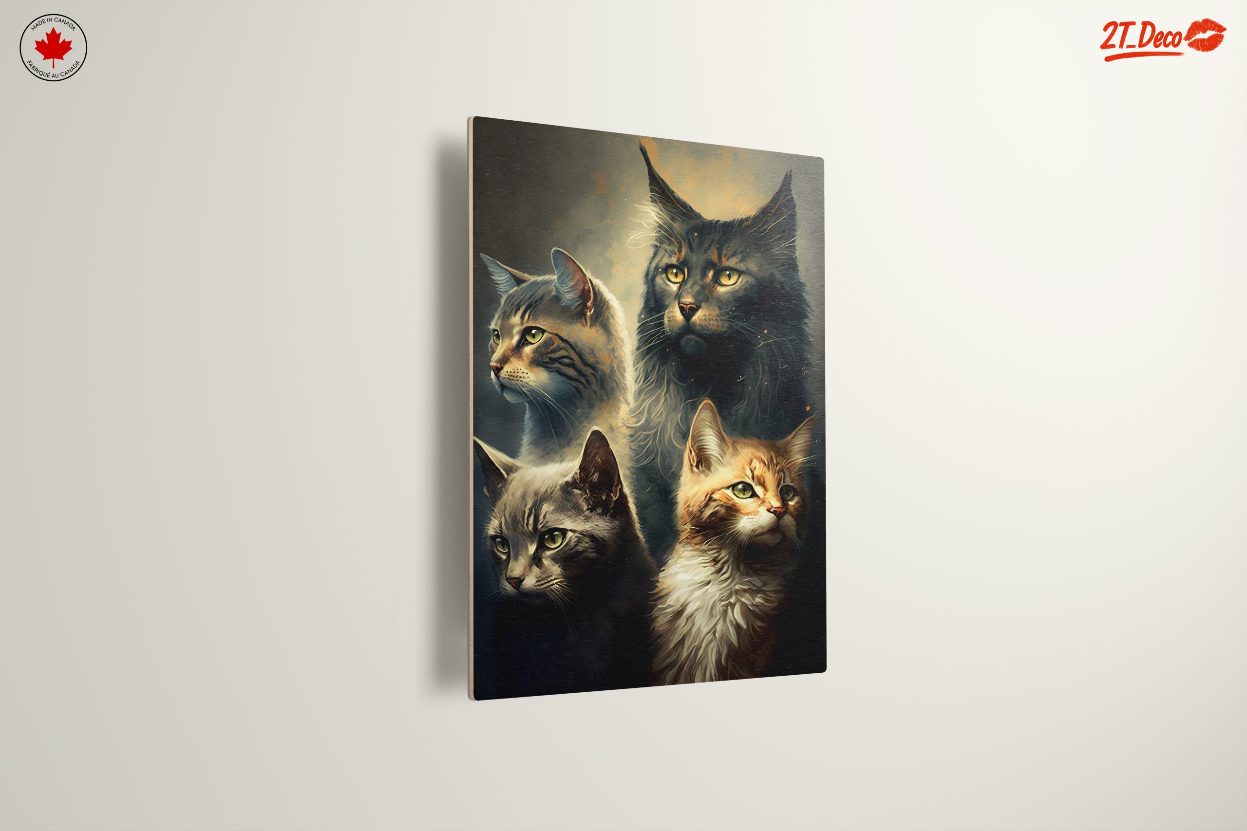 Majestic Cats Portrait Art - Image 13
