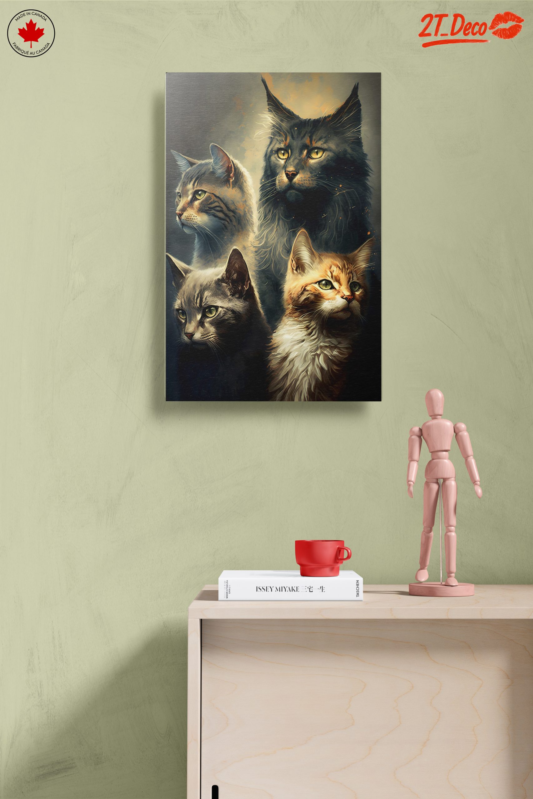 Majestic Cats Portrait Art - Image 14
