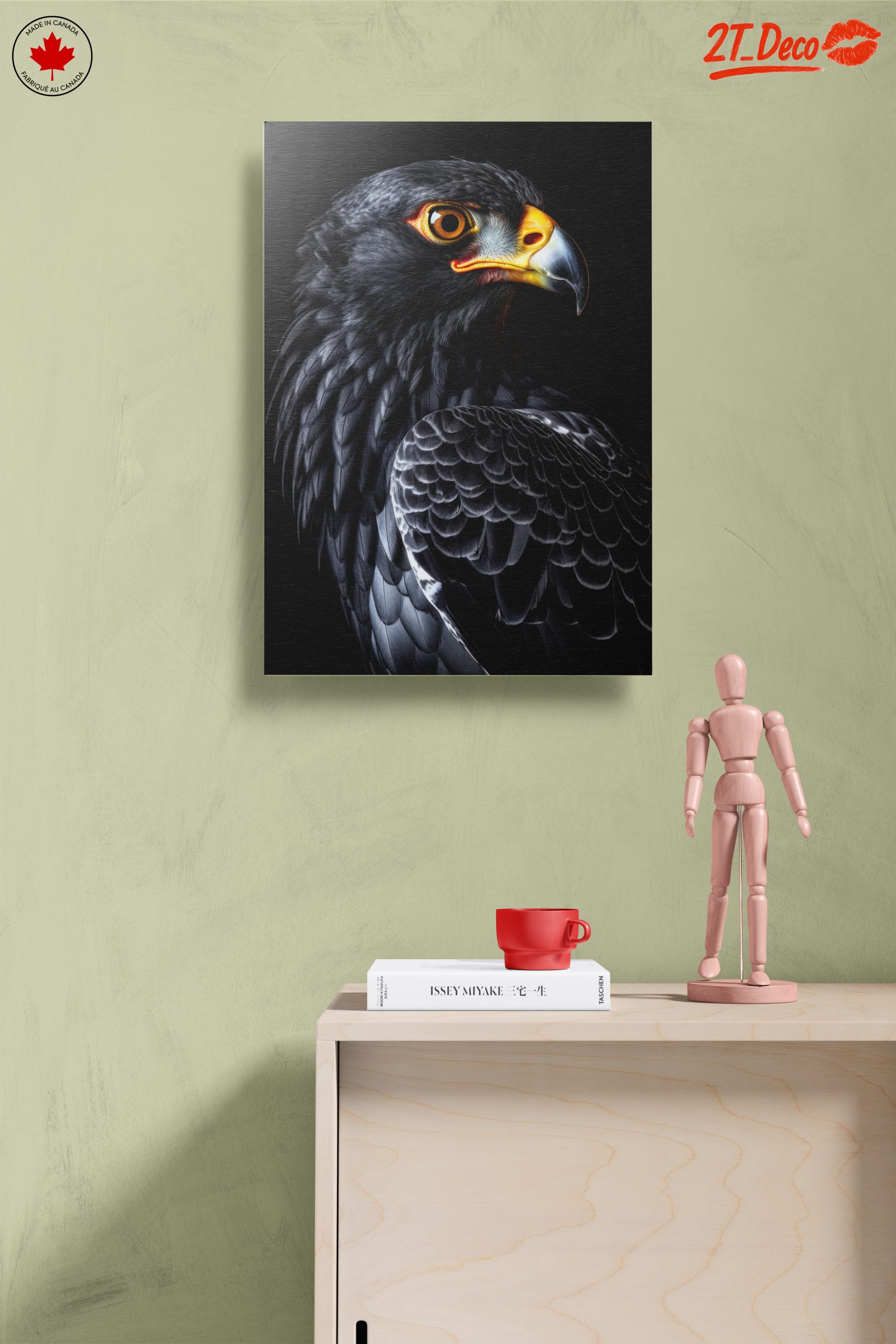 Stunning Eagle Portrait in Rich Detail - Image 14
