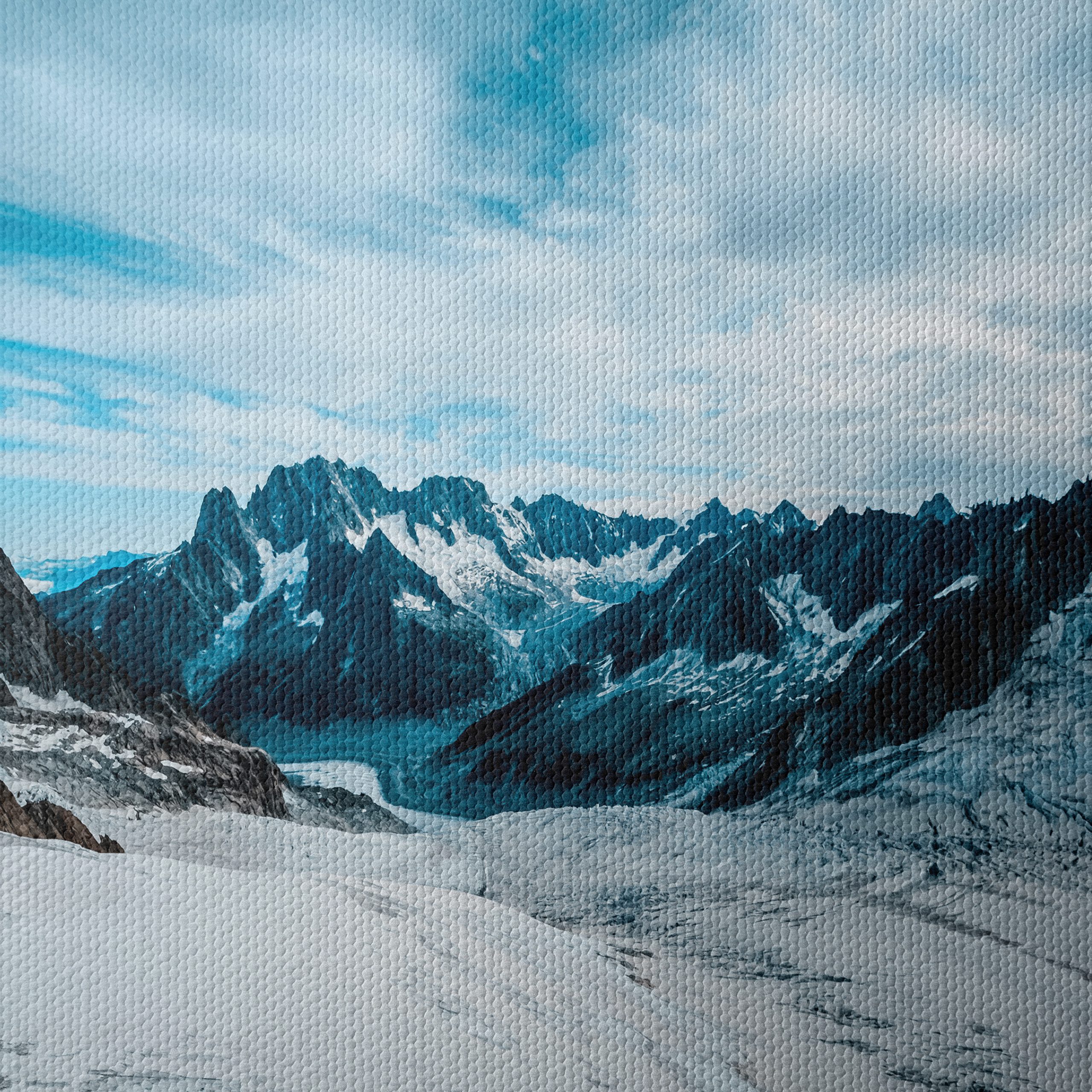 Stunning Mountain Landscape with Glacier - Image 4