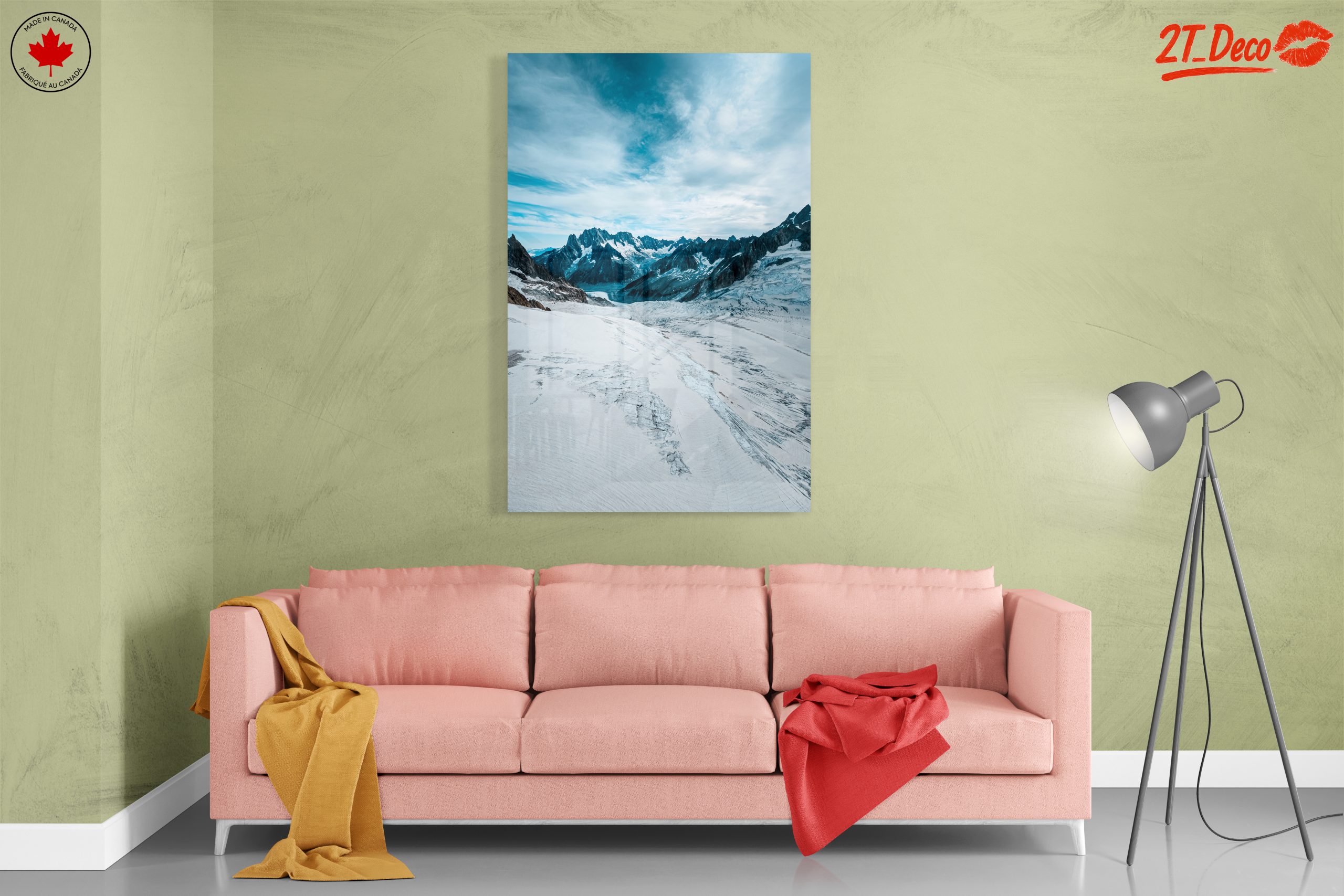 Stunning Mountain Landscape with Glacier - Image 7