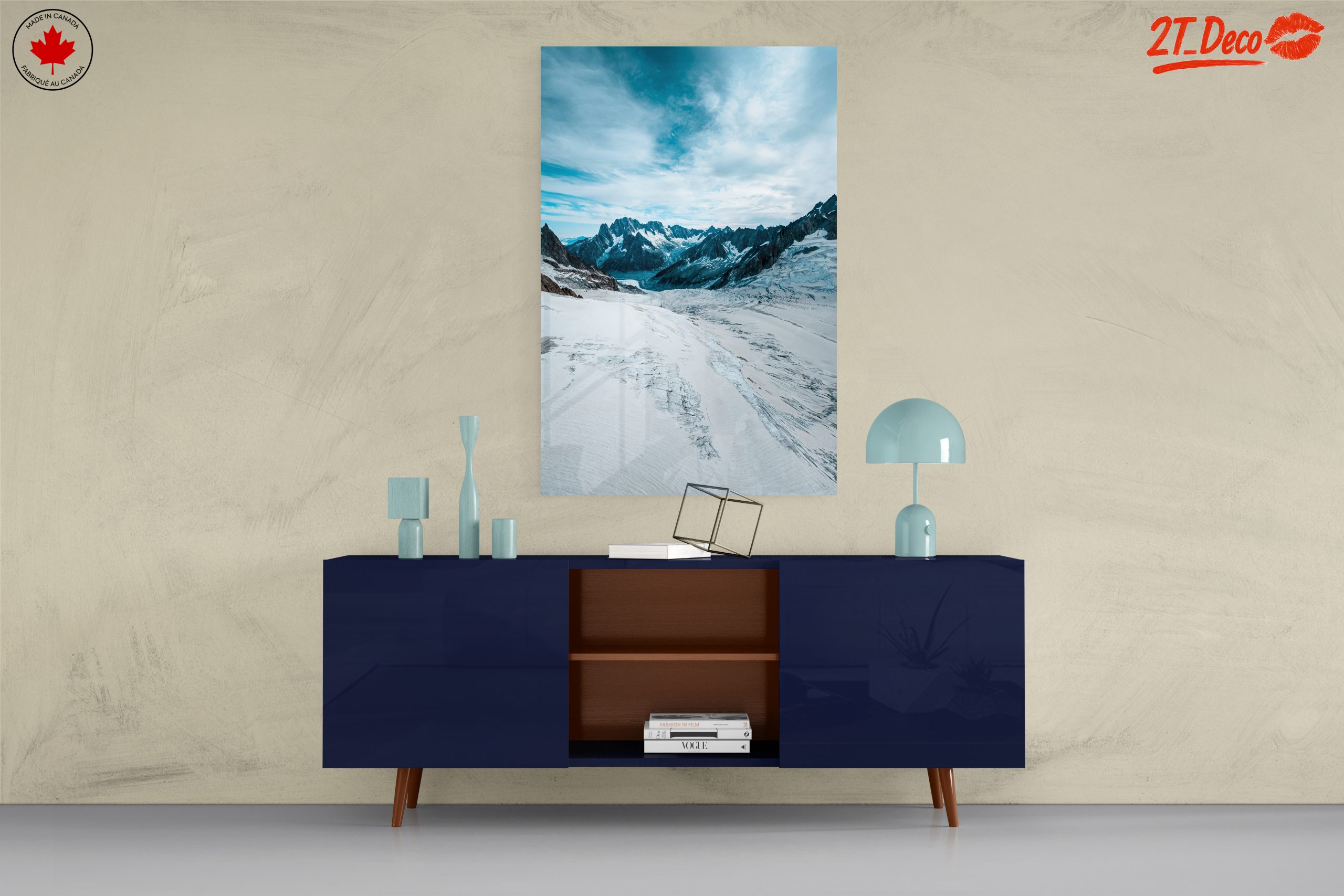 Stunning Mountain Landscape with Glacier - Image 8
