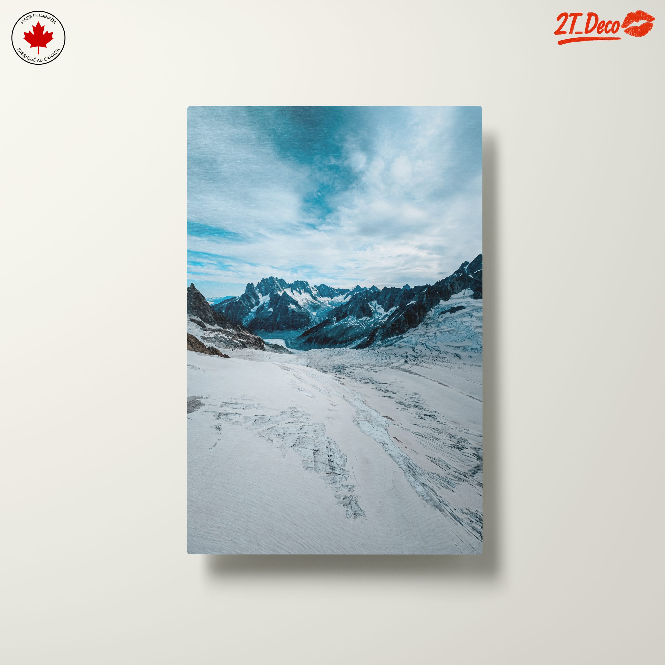 Stunning Mountain Landscape with Glacier - Image 10