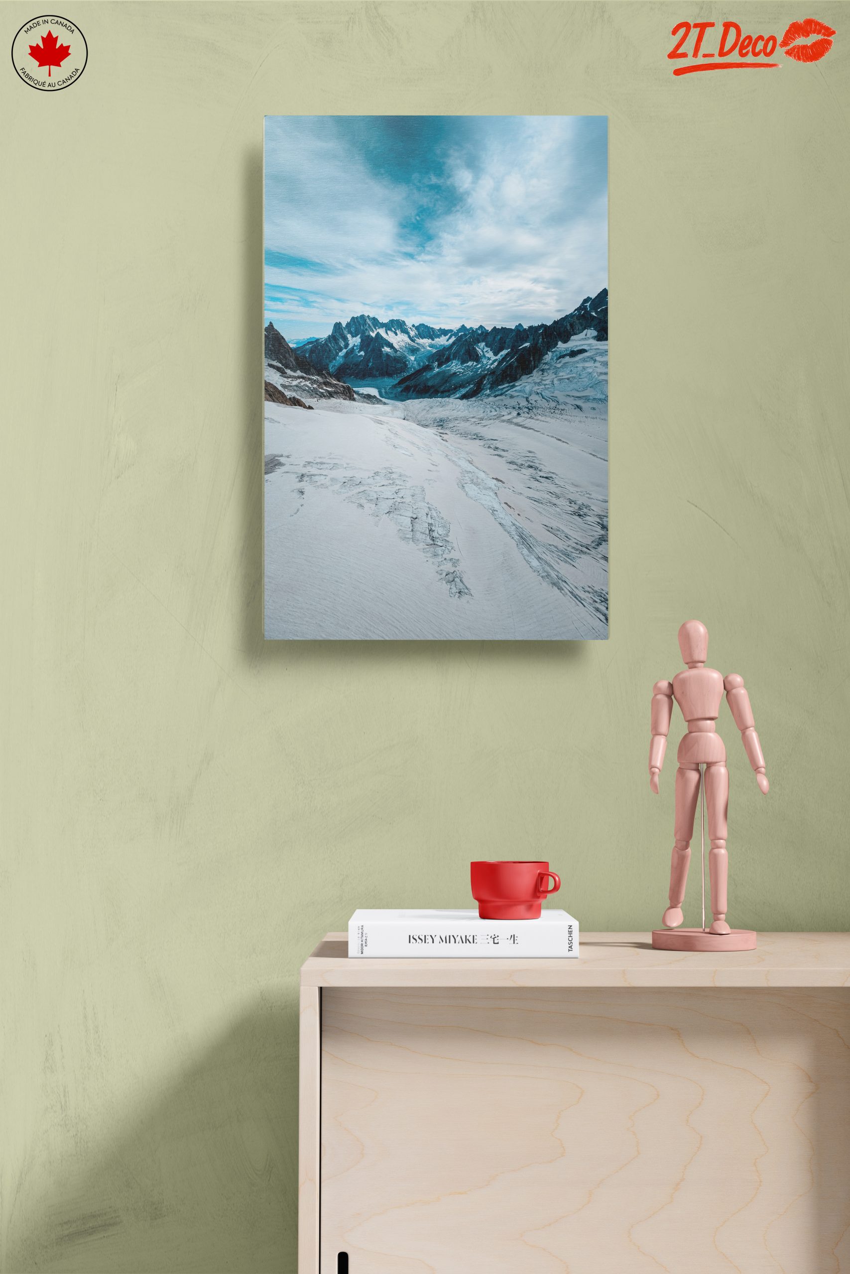 Stunning Mountain Landscape with Glacier - Image 14