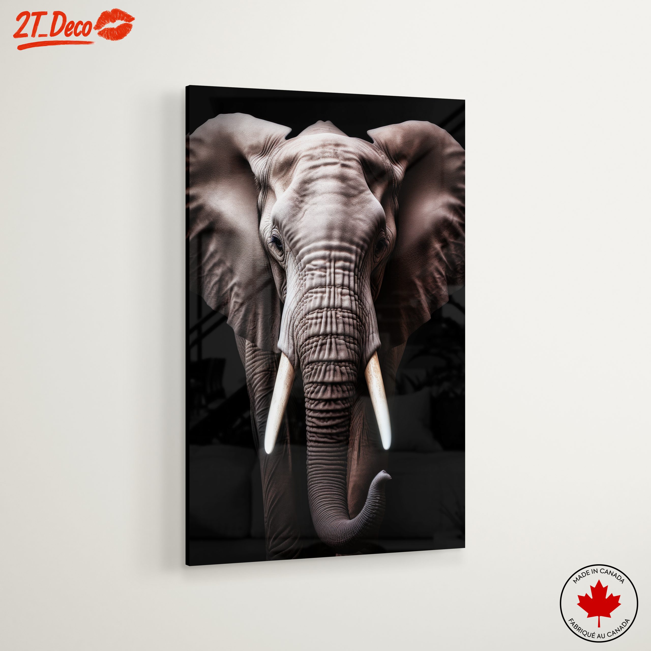 Majestic Elephant Wall Art - Image 6