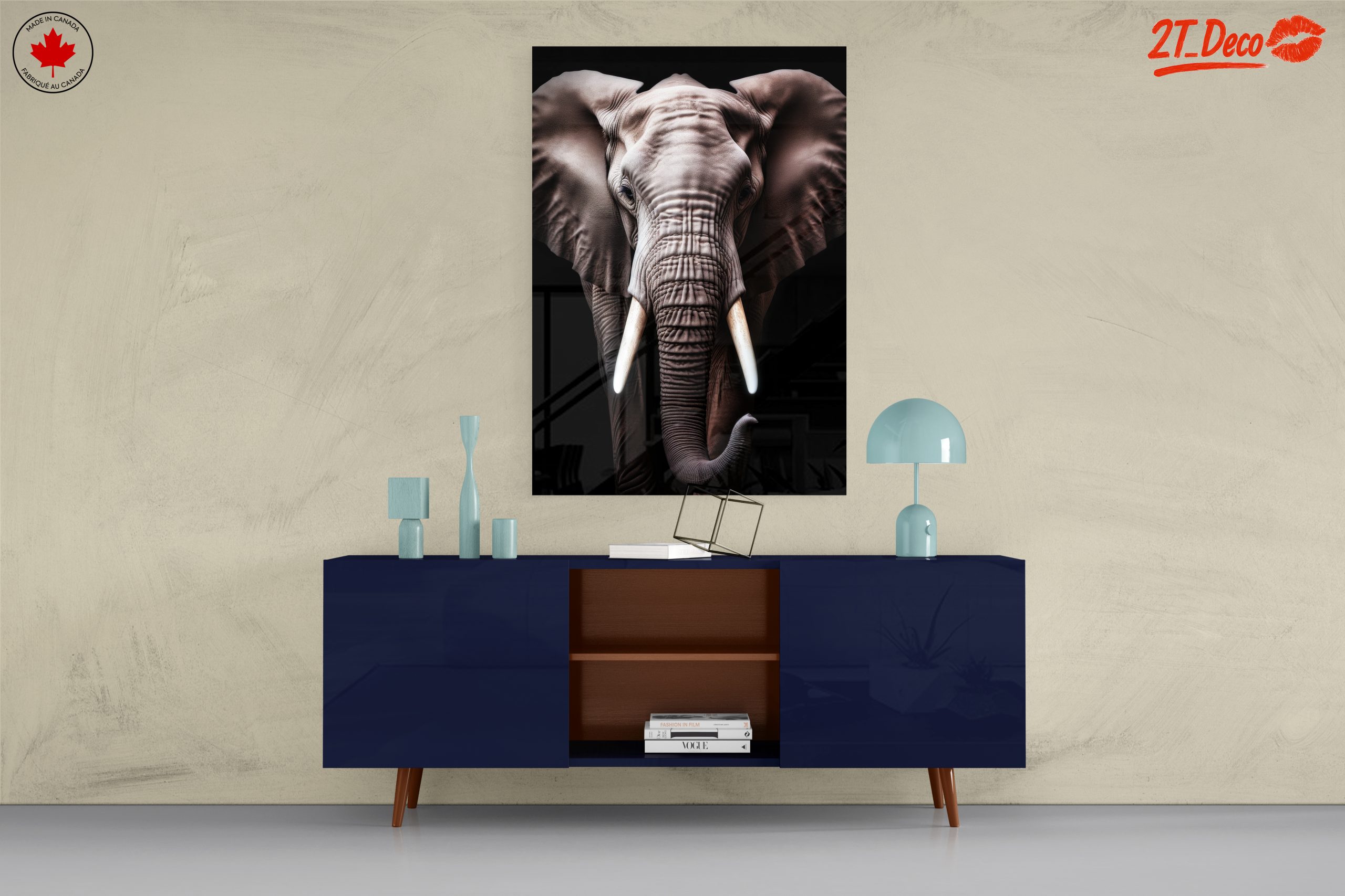Majestic Elephant Wall Art - Image 8