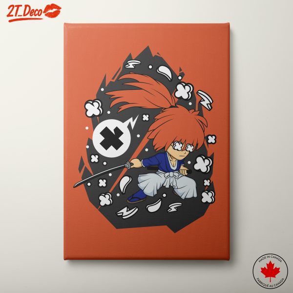 Dynamic Samurai Character Art