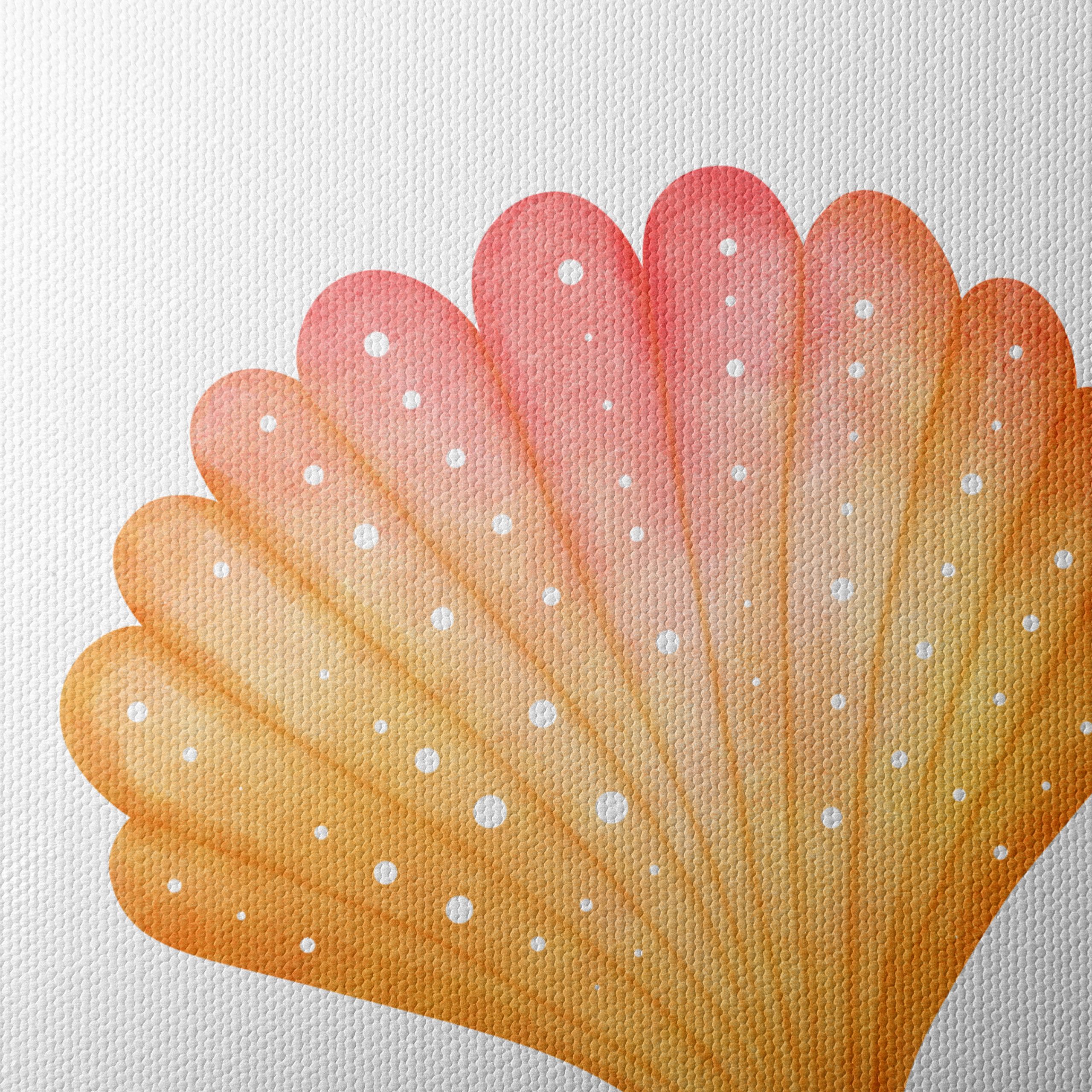 Beautiful Marine Life Artwork Featuring a Shell - Image 4