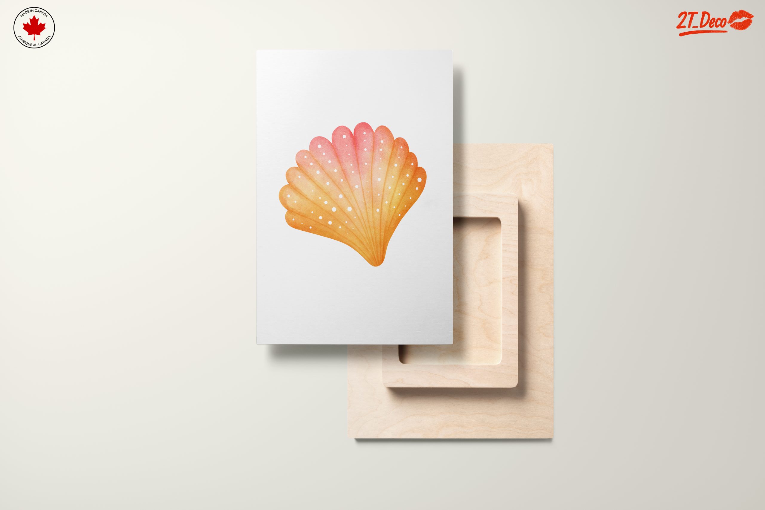 Beautiful Marine Life Artwork Featuring a Shell - Image 11