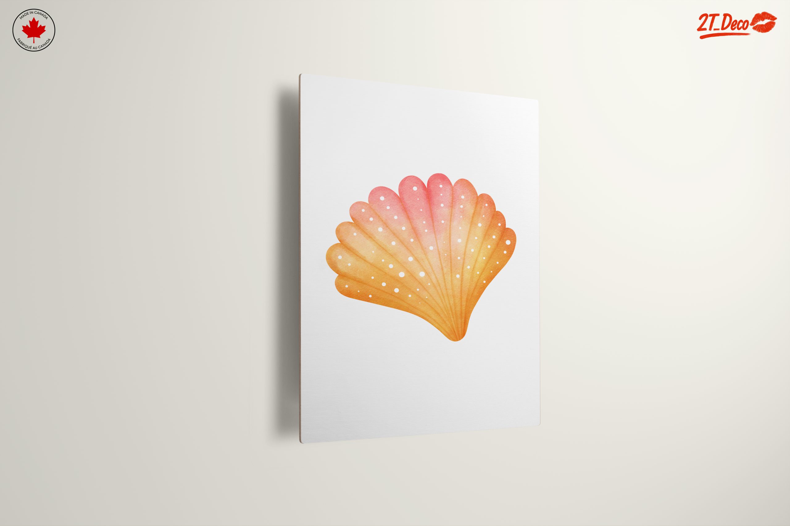 Beautiful Marine Life Artwork Featuring a Shell - Image 13