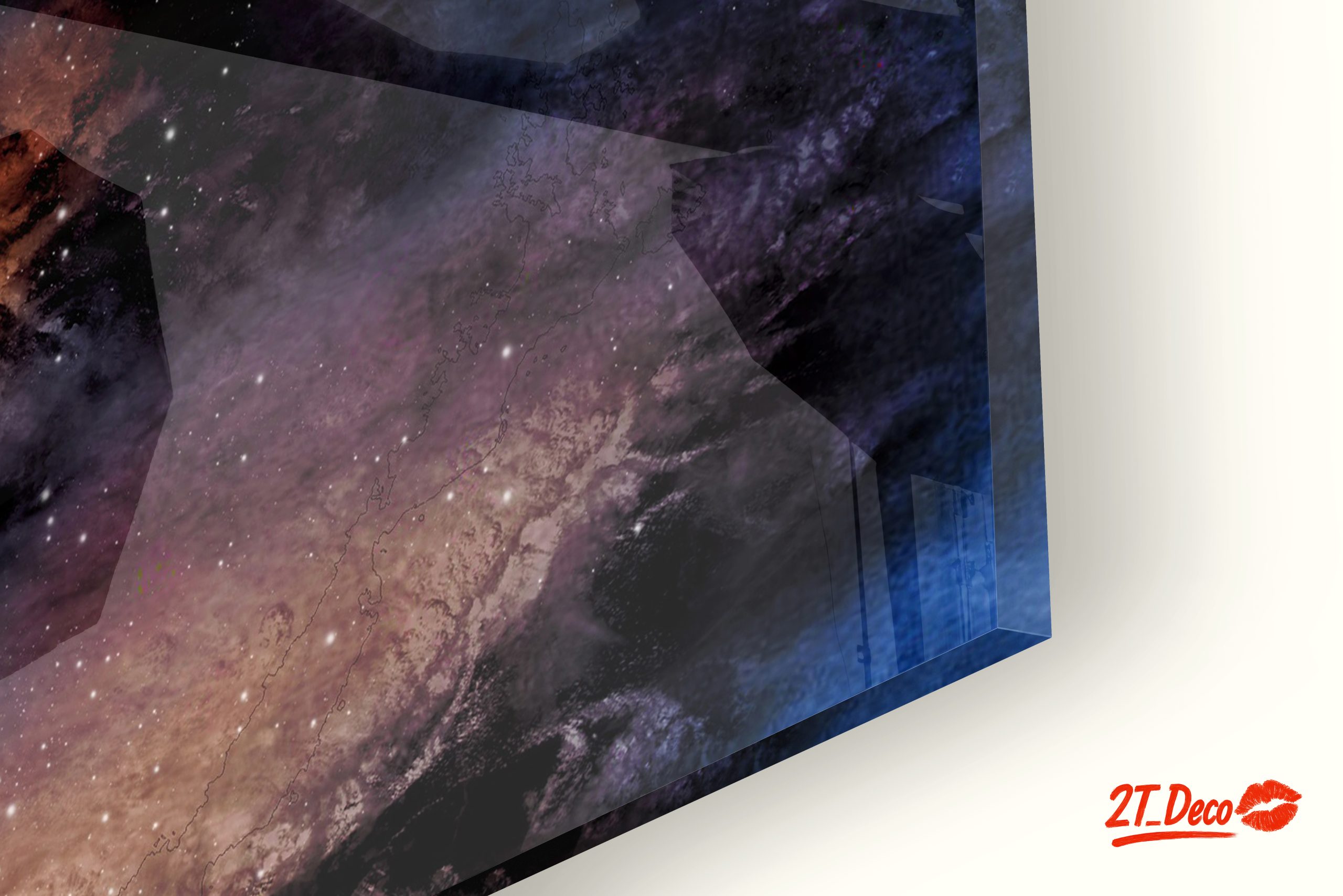 Vibrant Celestial Space Art for Home - Image 9