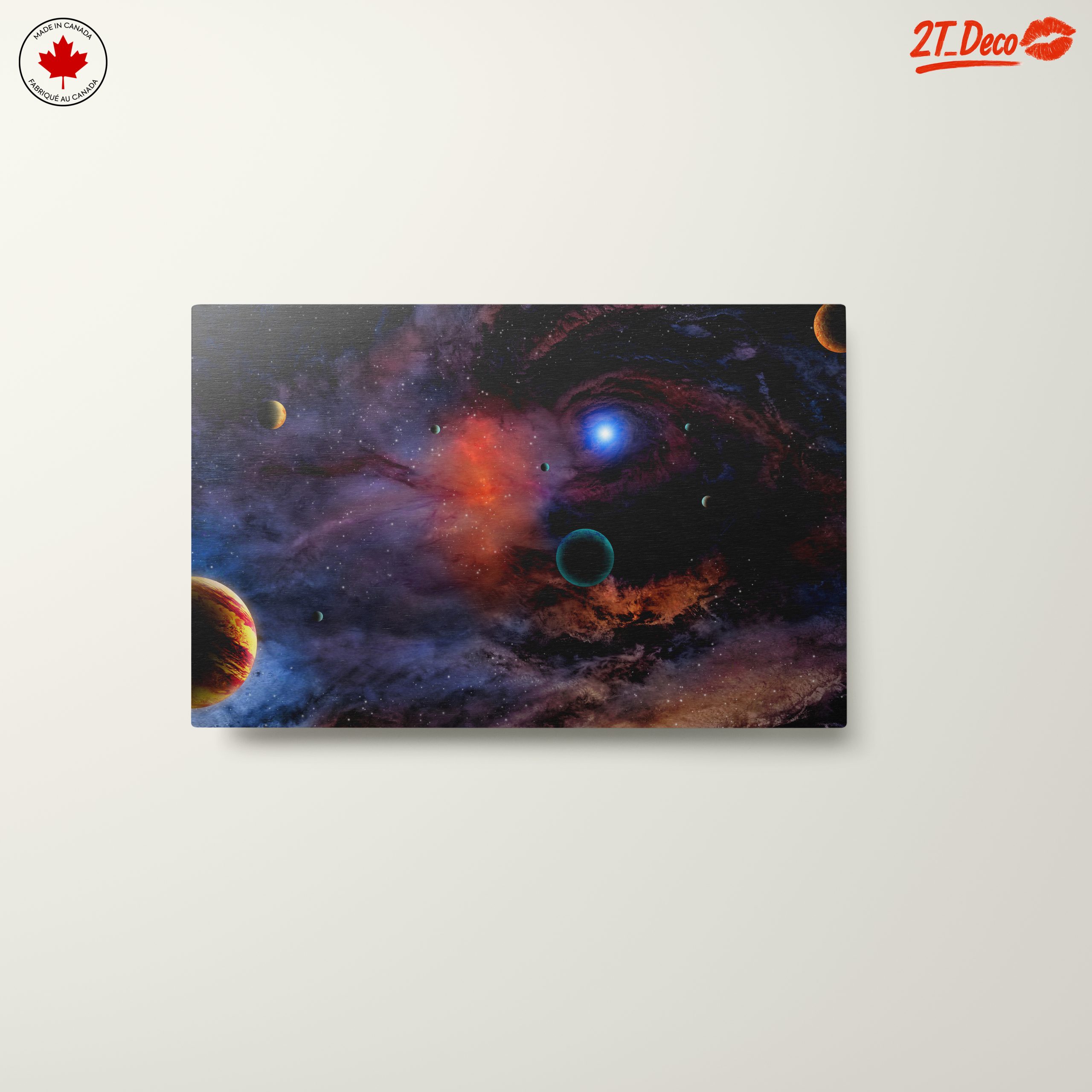 Vibrant Celestial Space Art for Home - Image 10