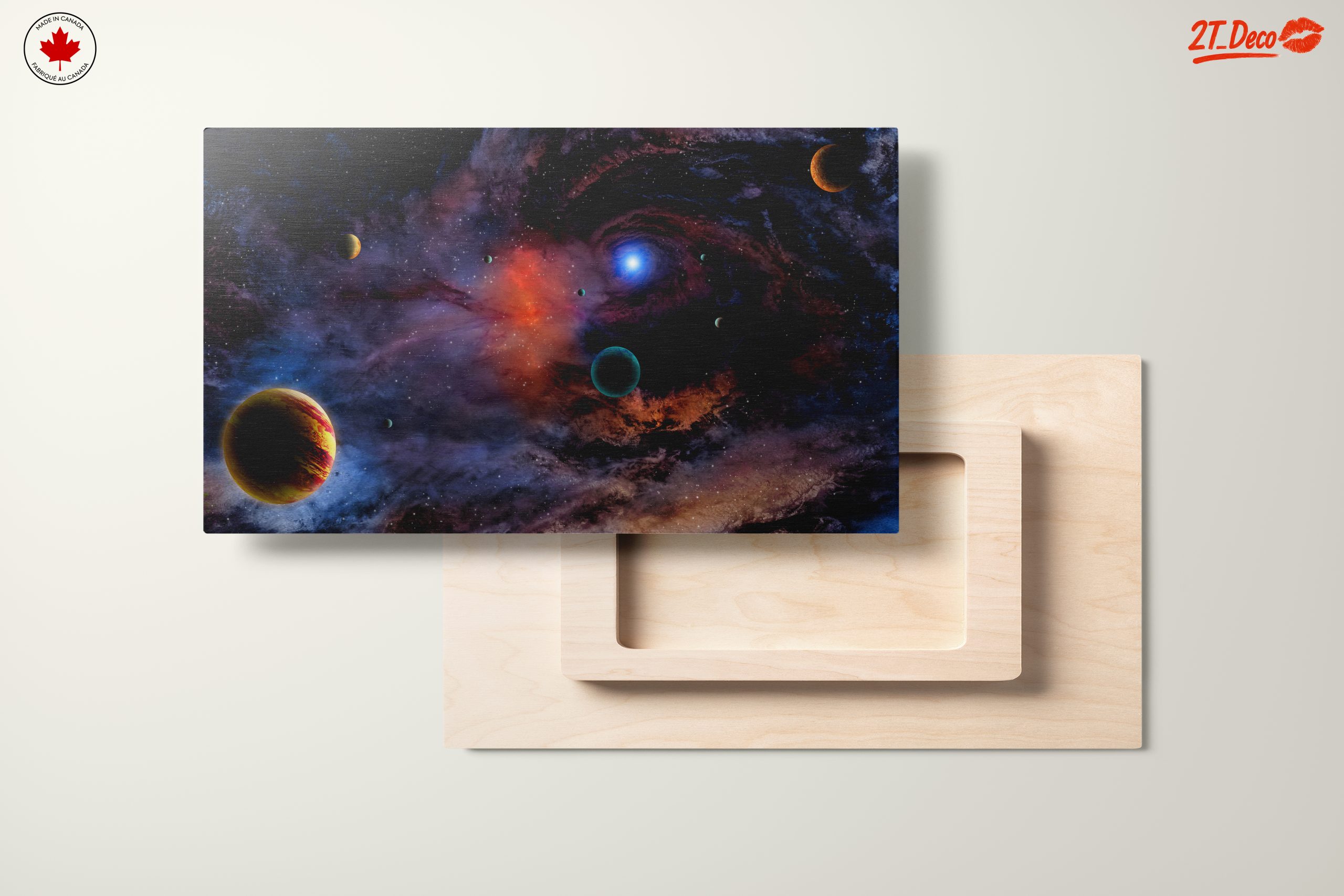 Vibrant Celestial Space Art for Home - Image 11