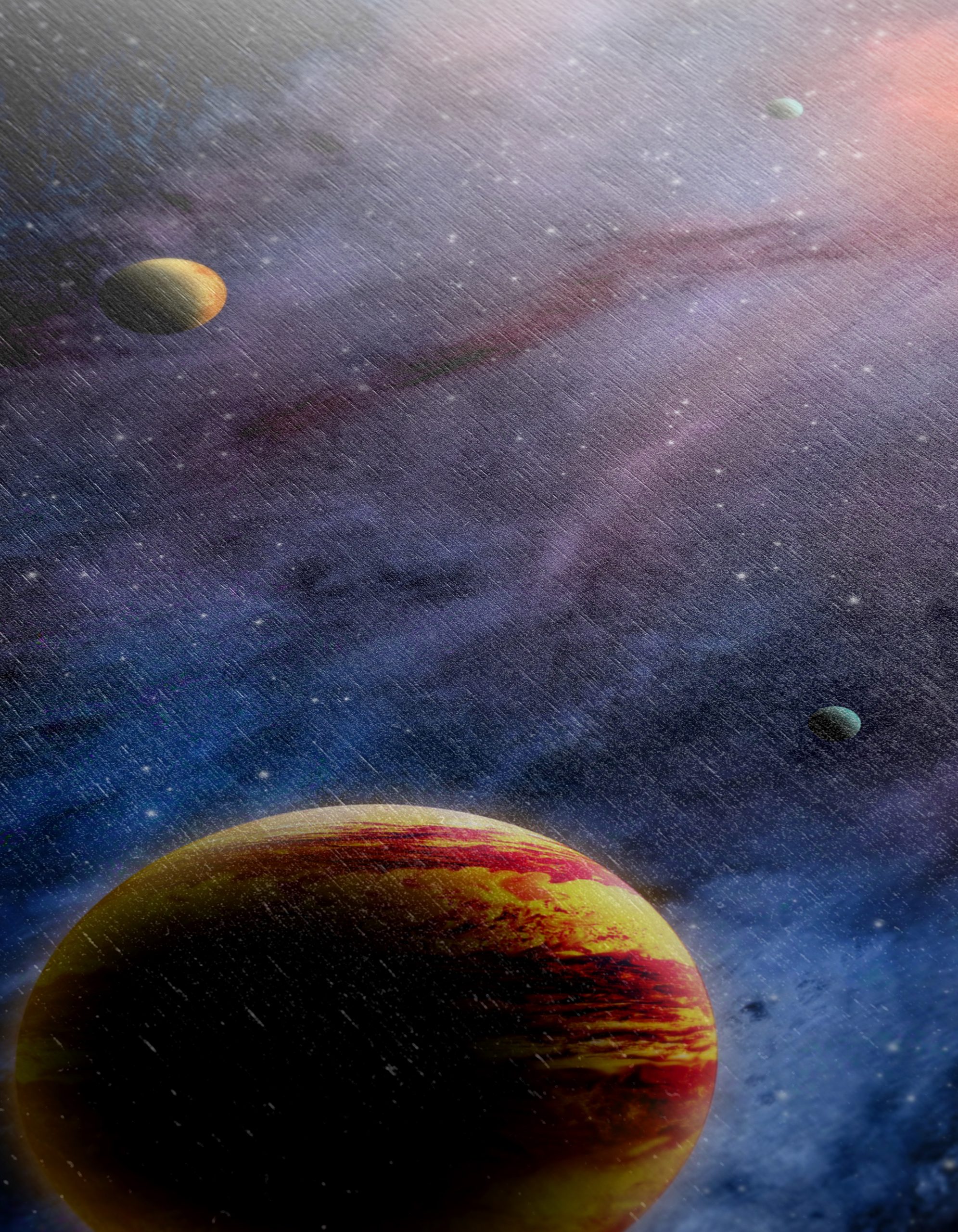 Vibrant Celestial Space Art for Home - Image 12
