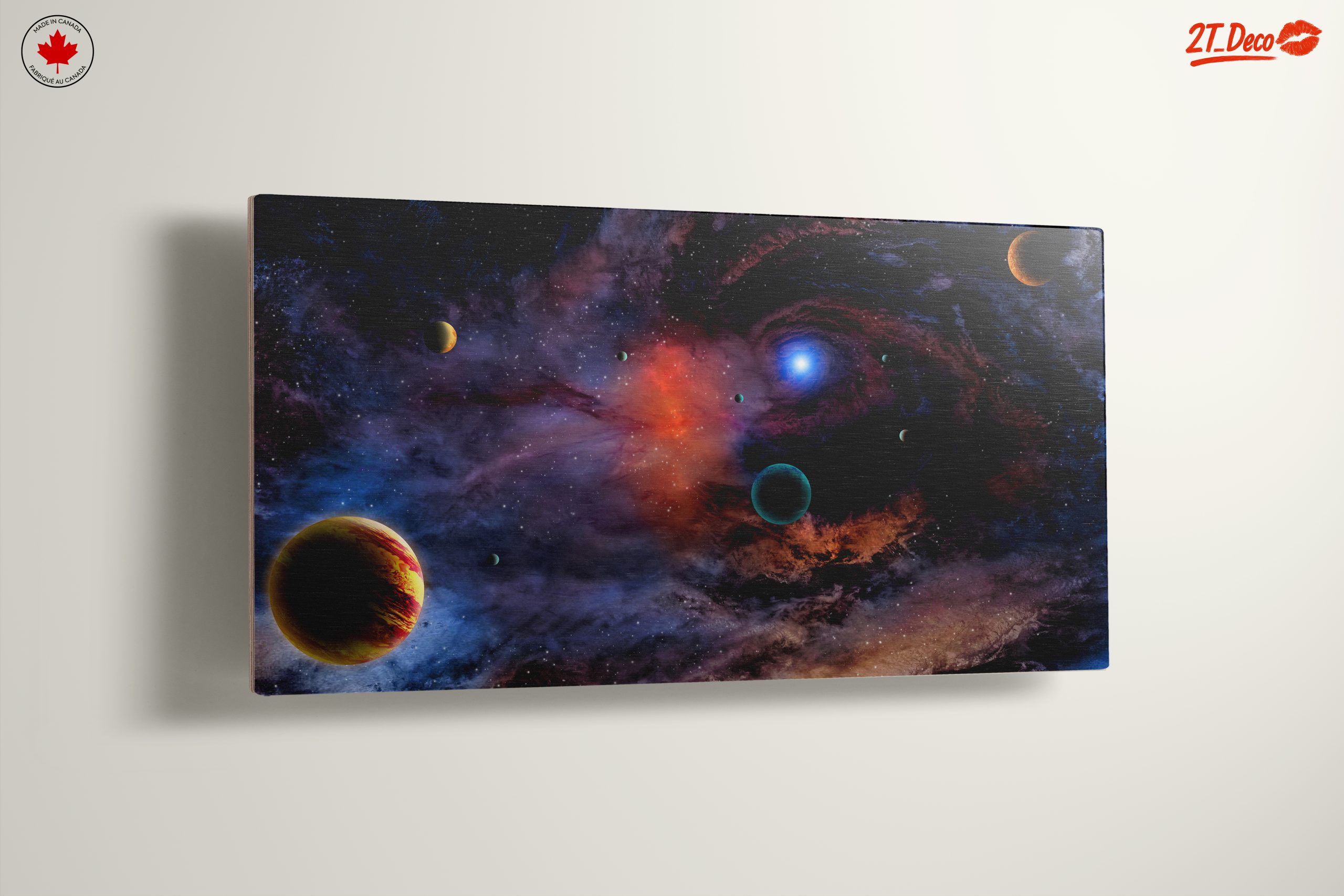 Vibrant Celestial Space Art for Home - Image 13
