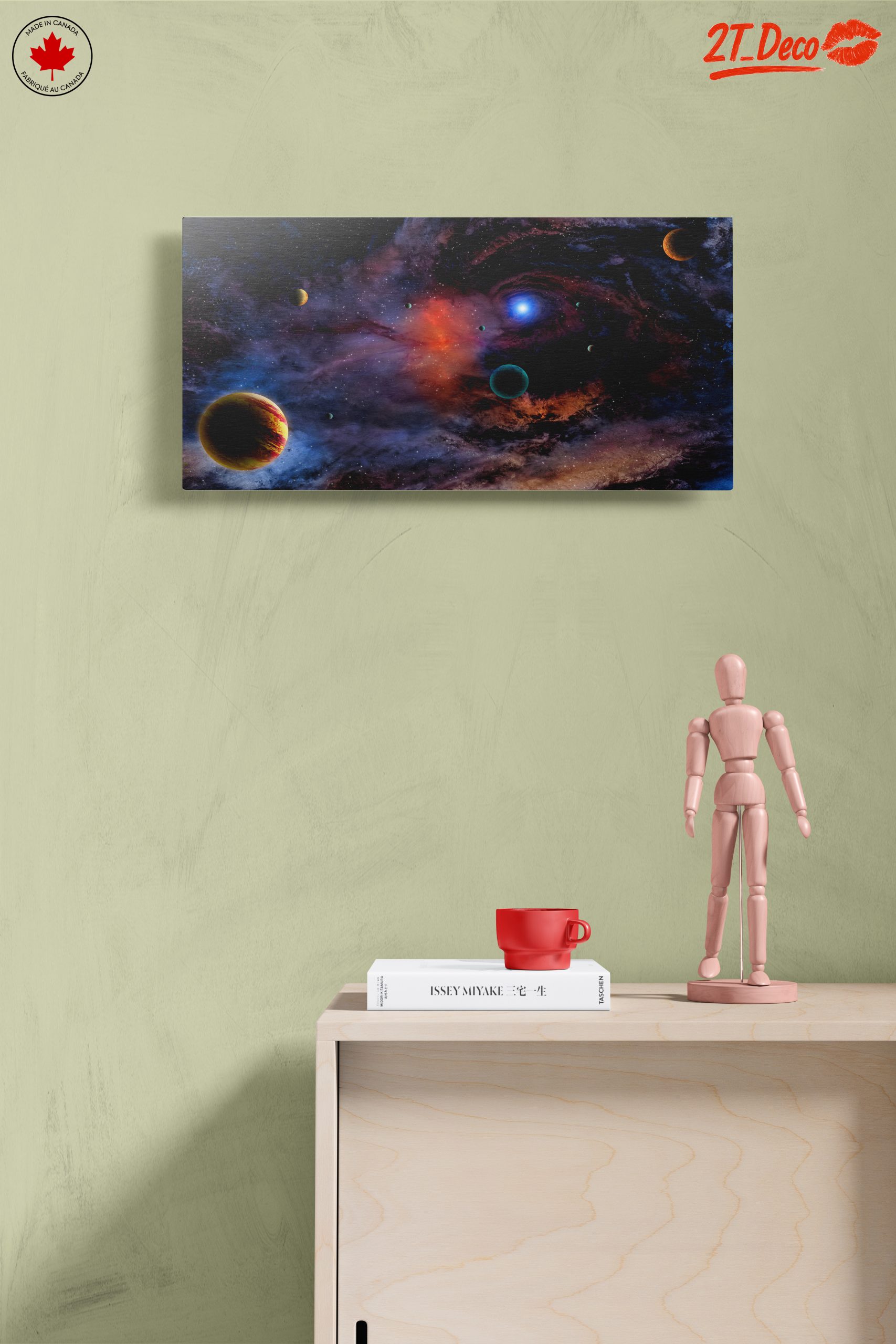 Vibrant Celestial Space Art for Home - Image 14