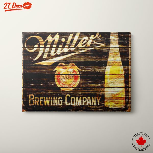 Vintage Miller Brewing Advertising Art