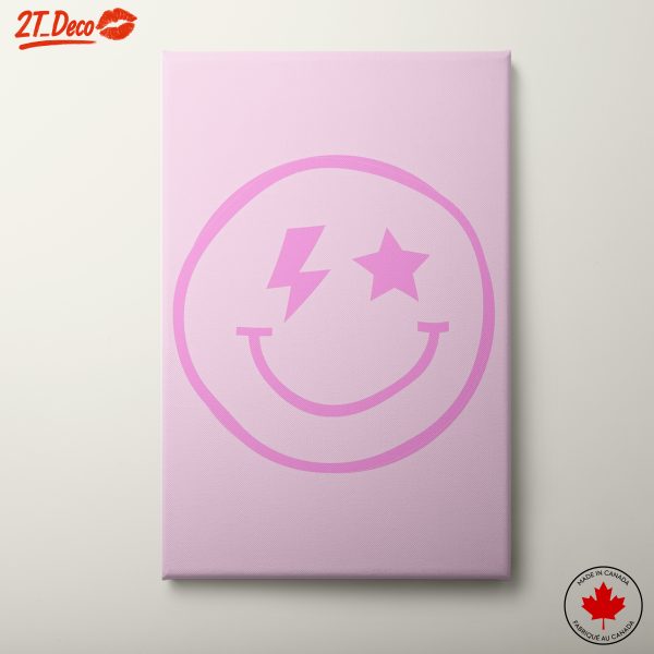 Playful Smiley Character Art