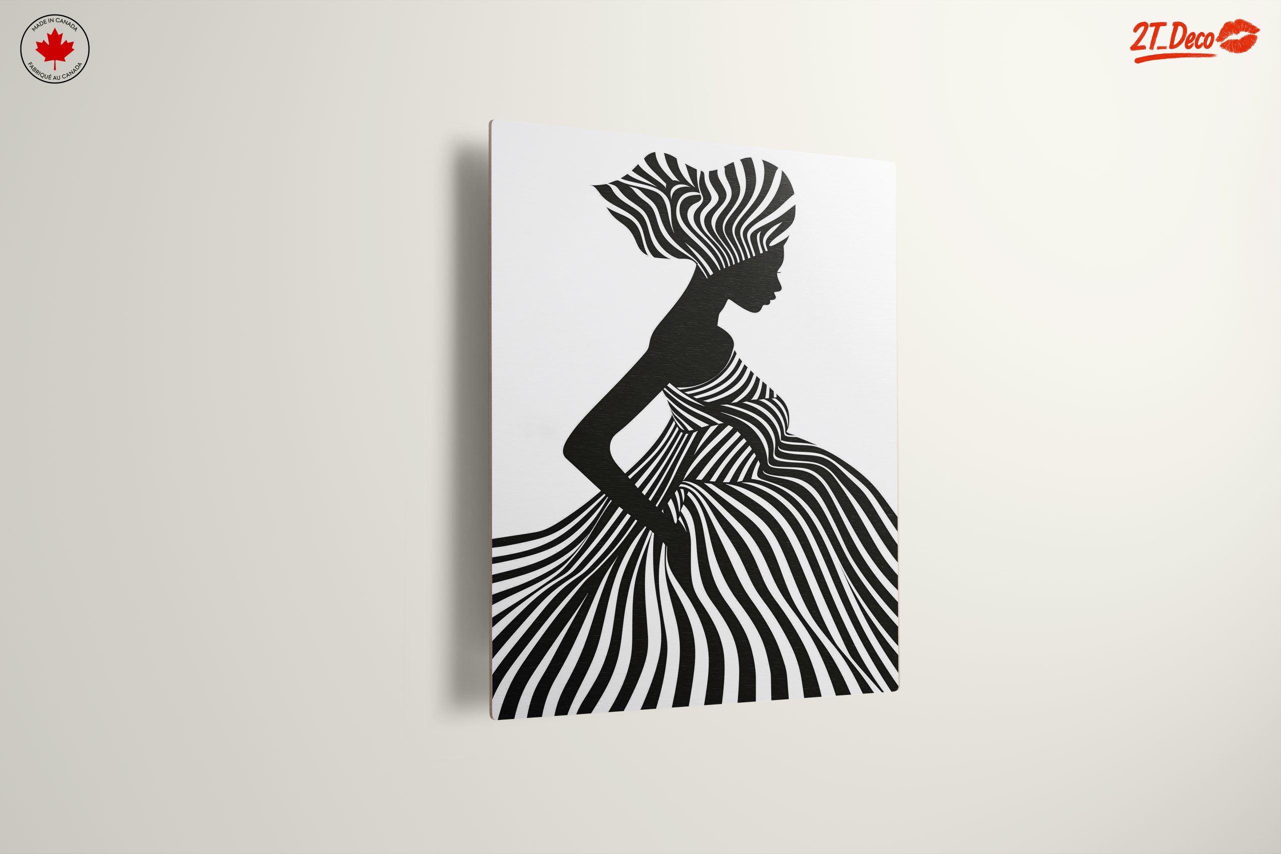 Stylized Afro Art of a Woman - Image 13