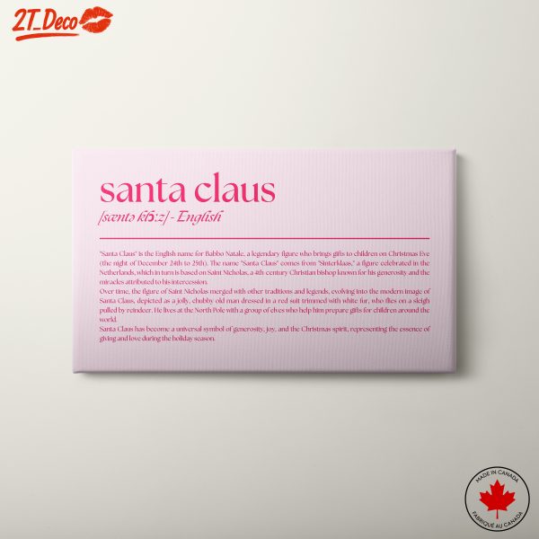 Jolly Santa Claus Holiday Art