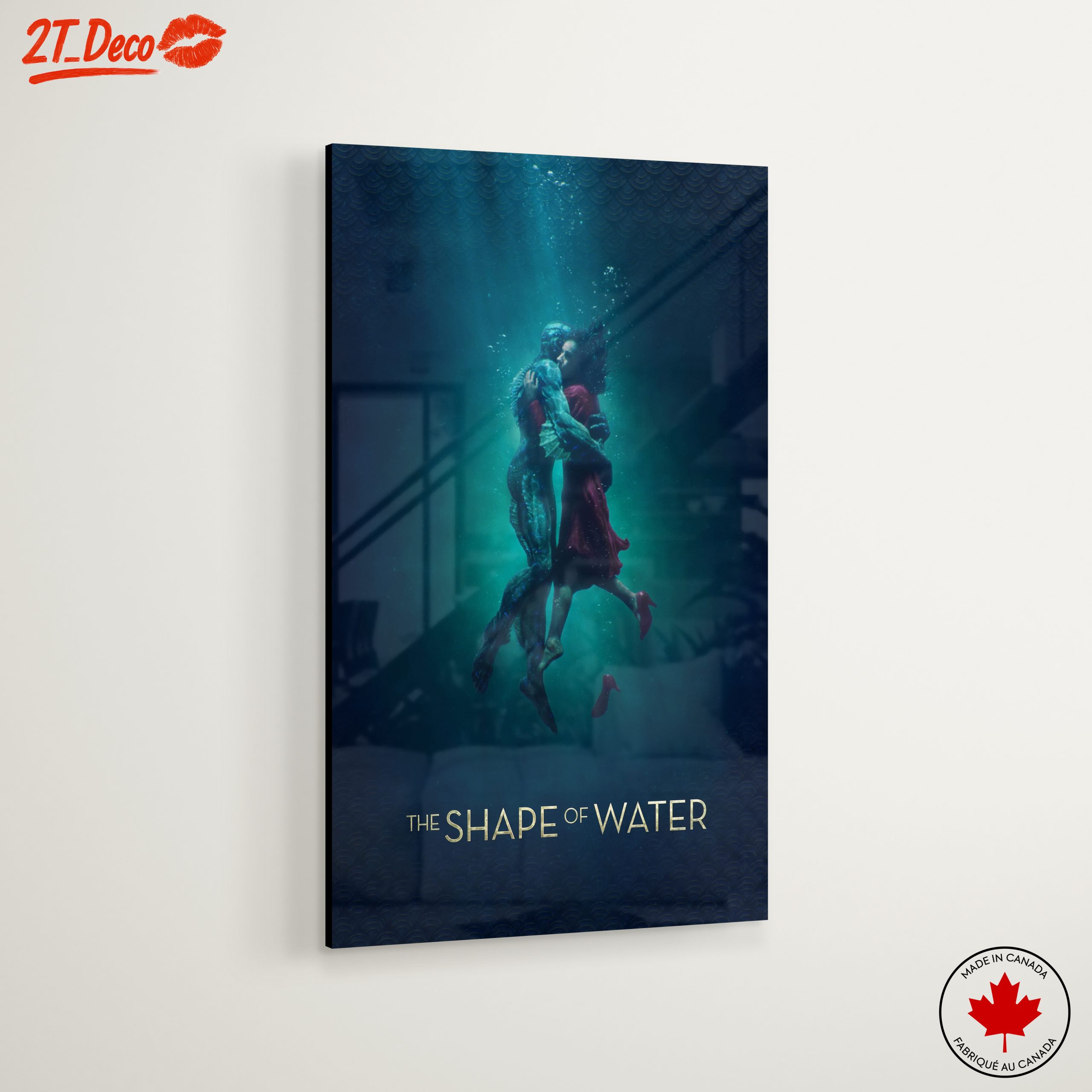 Emotional Underwater Embrace Artwork - Image 6