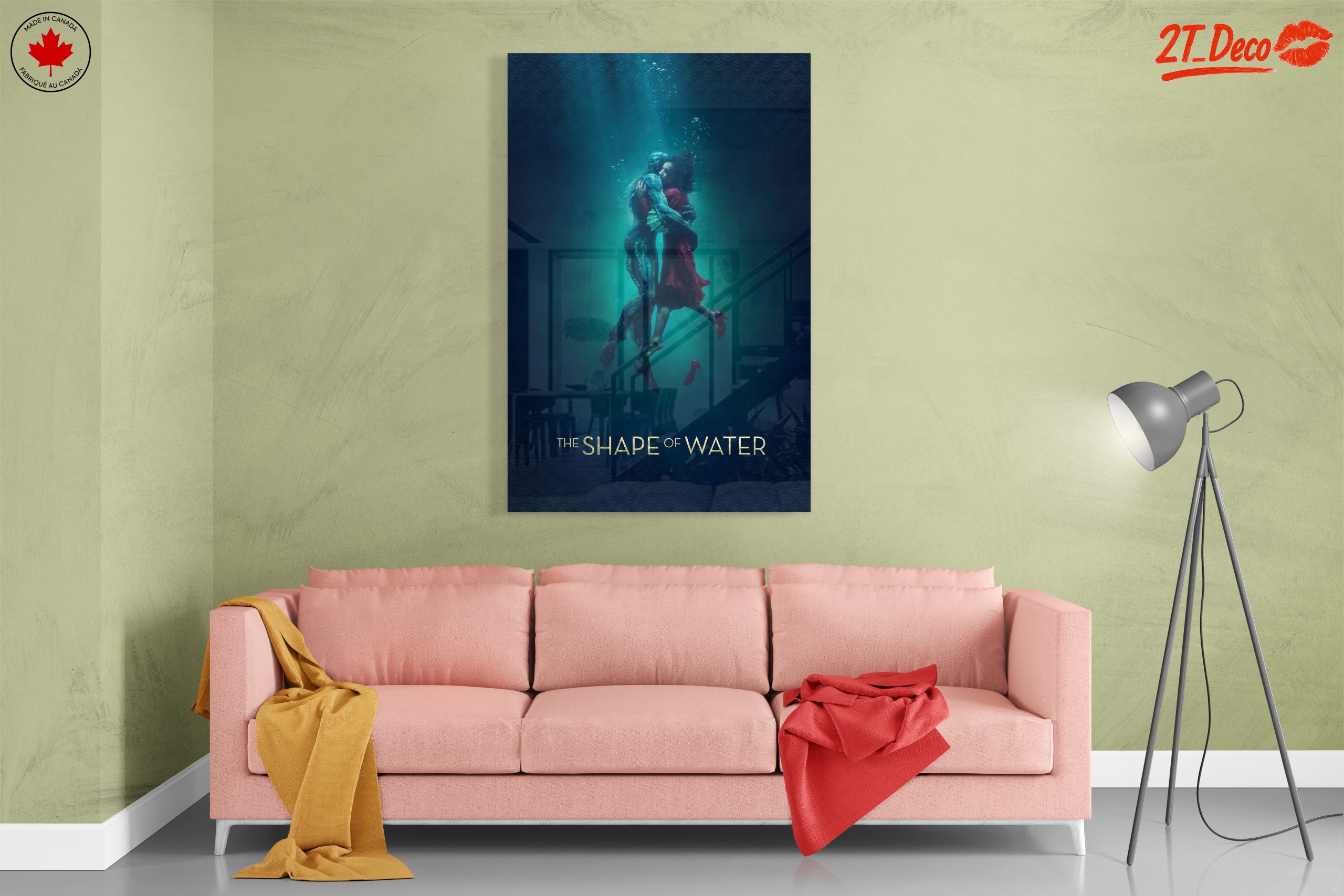Emotional Underwater Embrace Artwork - Image 7