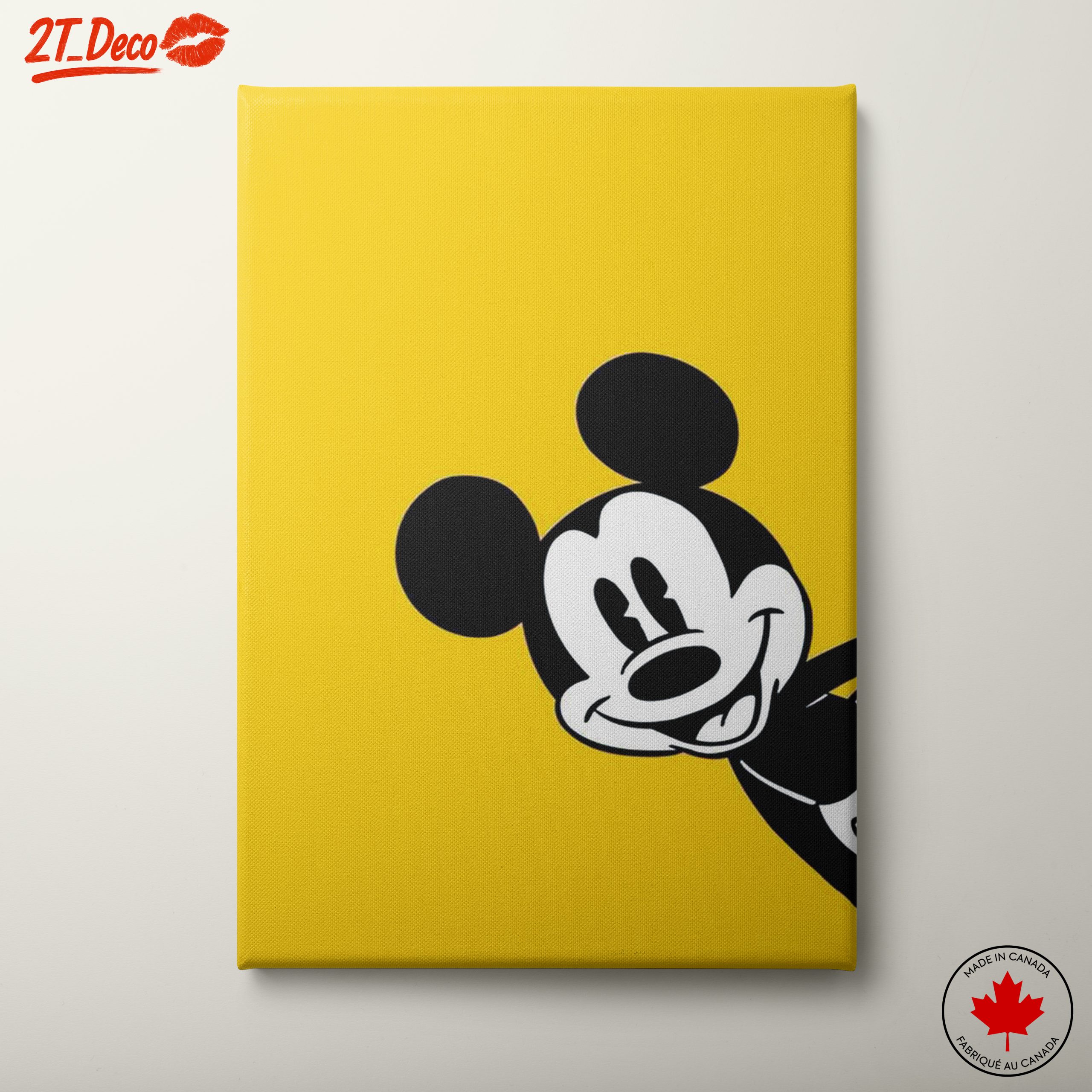Playful Disney Character Art