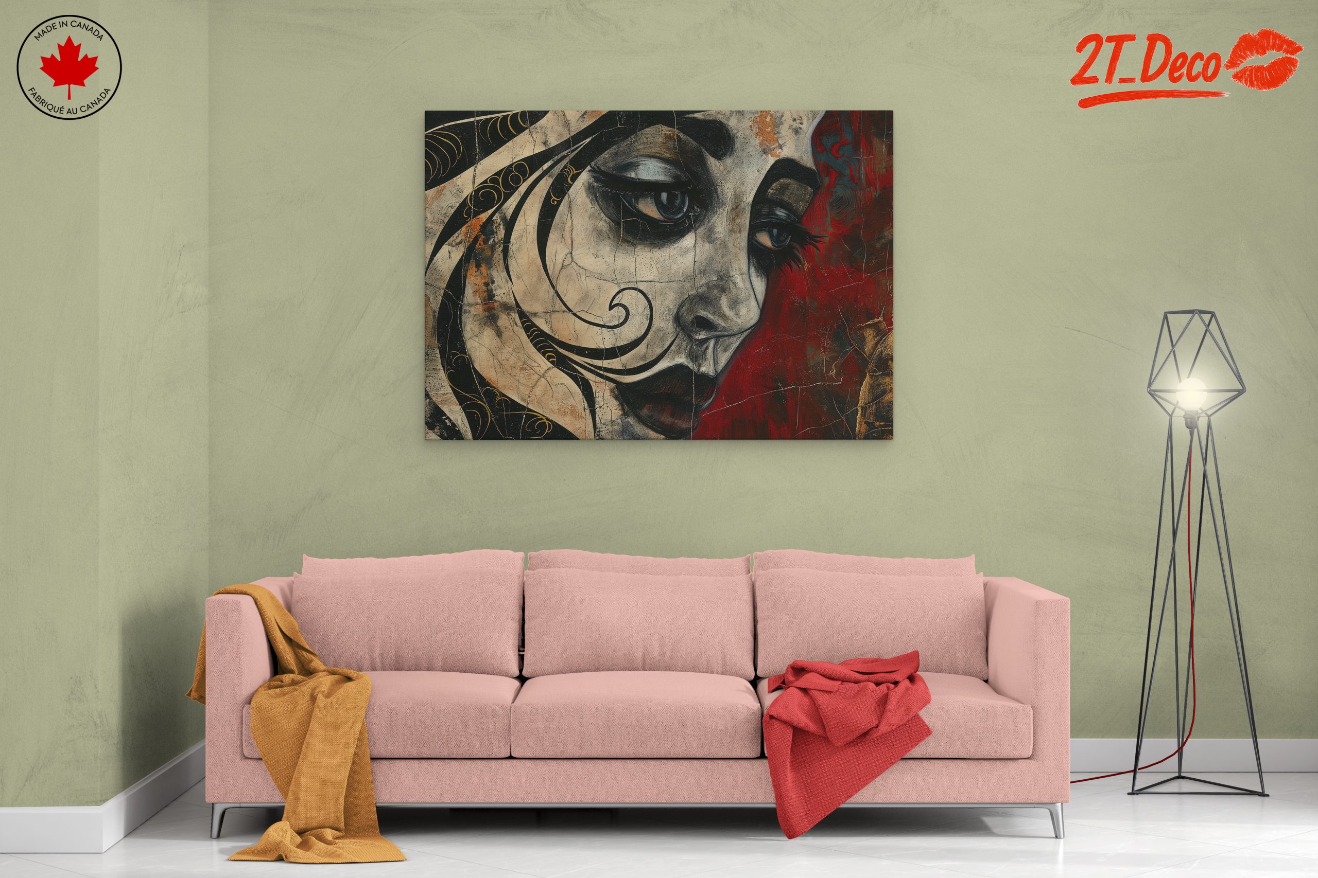 Contemporary Emotional Portrait Art - Image 2