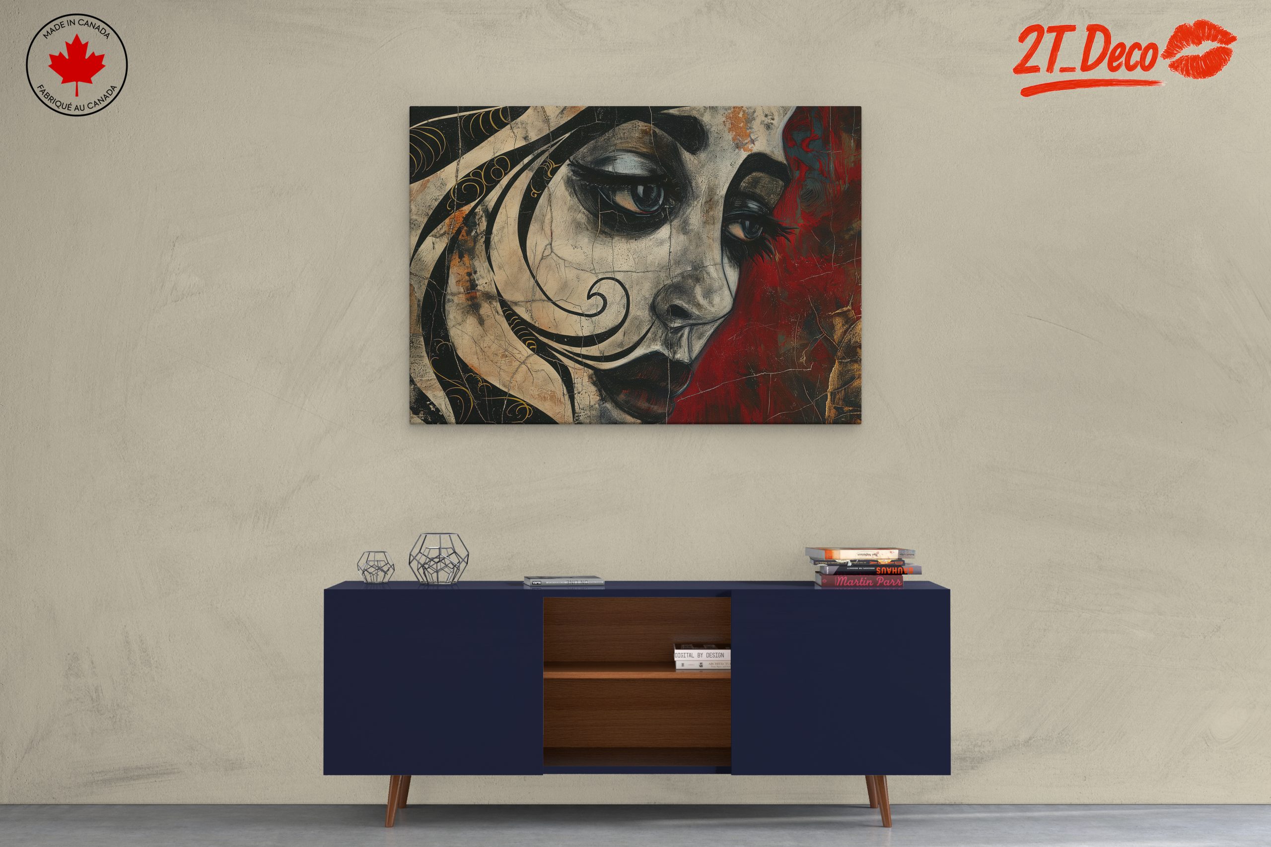 Contemporary Emotional Portrait Art - Image 3