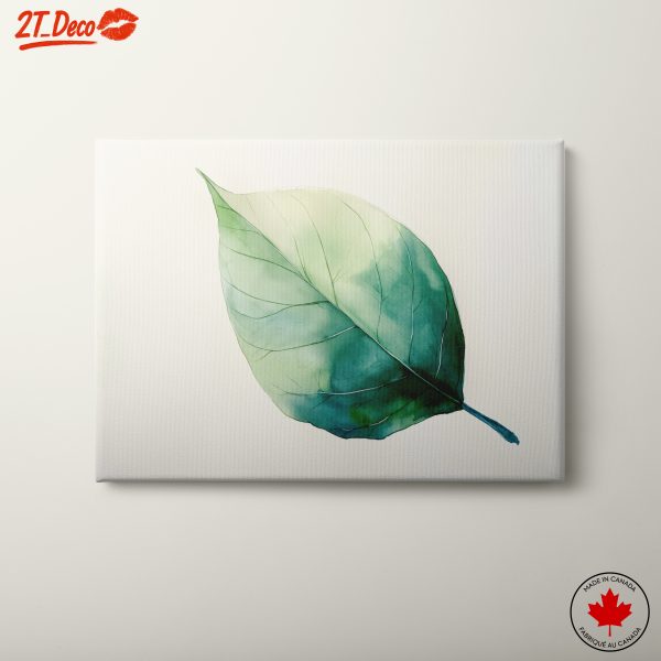 Elegant Botanical Leaf Artwork