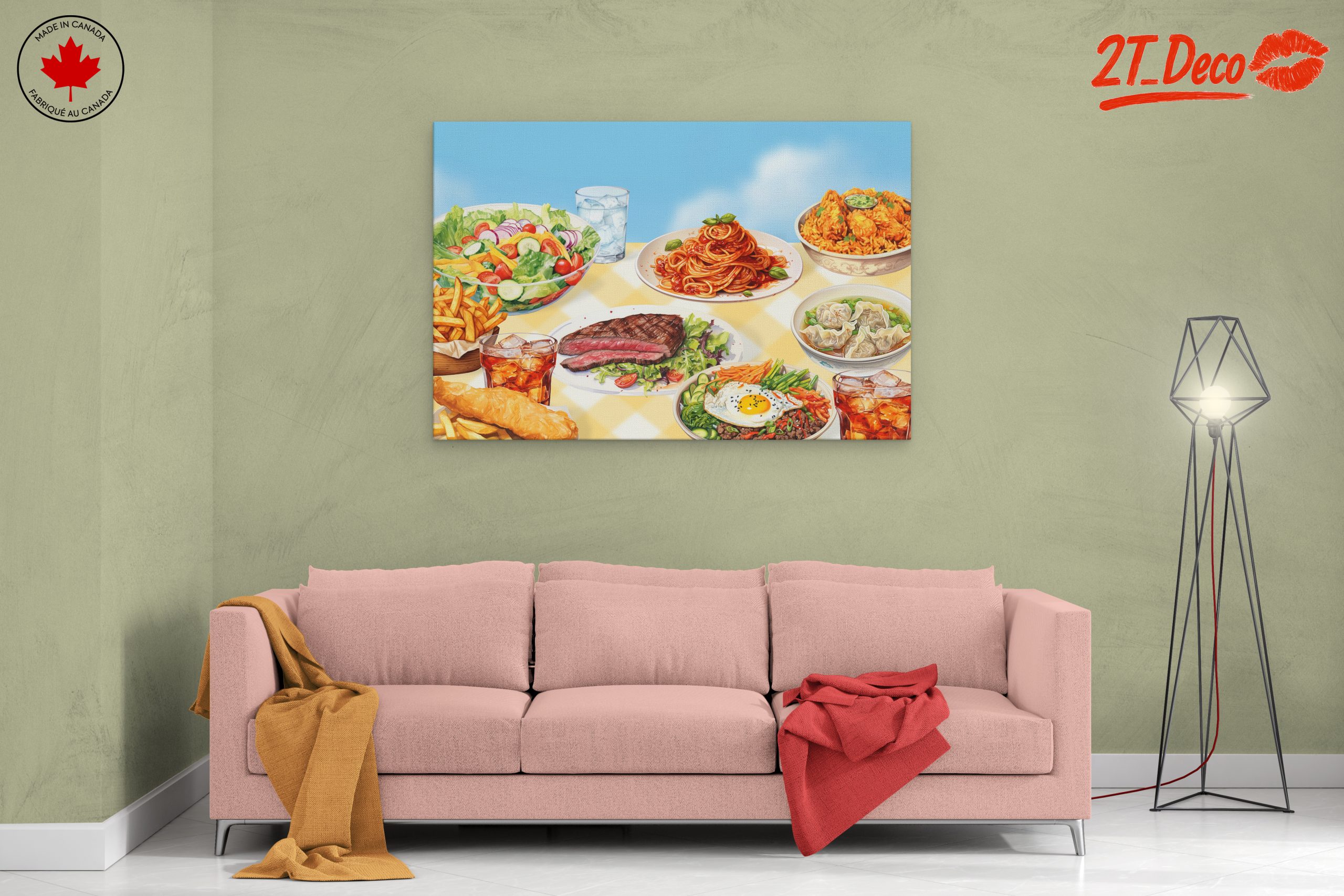 Diverse Food Art for Culinary Enthusiasts - Image 2