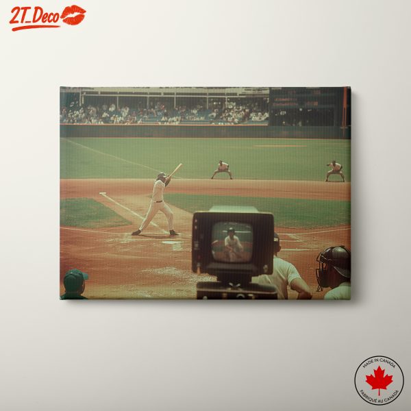 Dynamic Baseball Action Scene