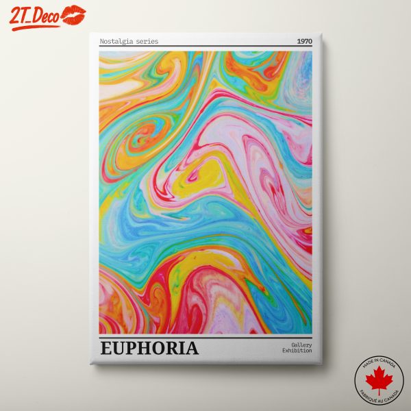 Euphoria Abstract Colorful Swirls
