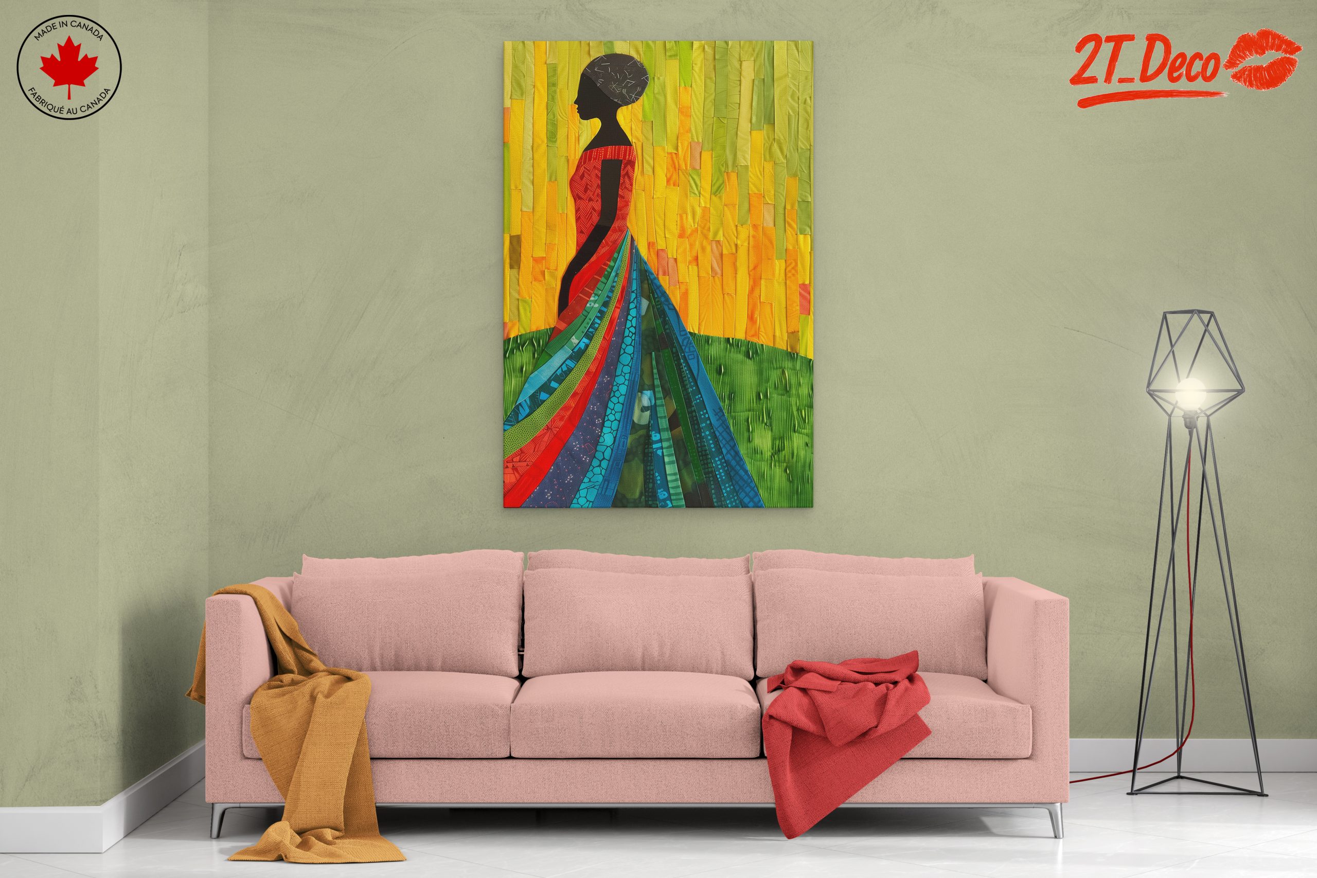 Vibrant Afro Art Representation 2 - Image 2