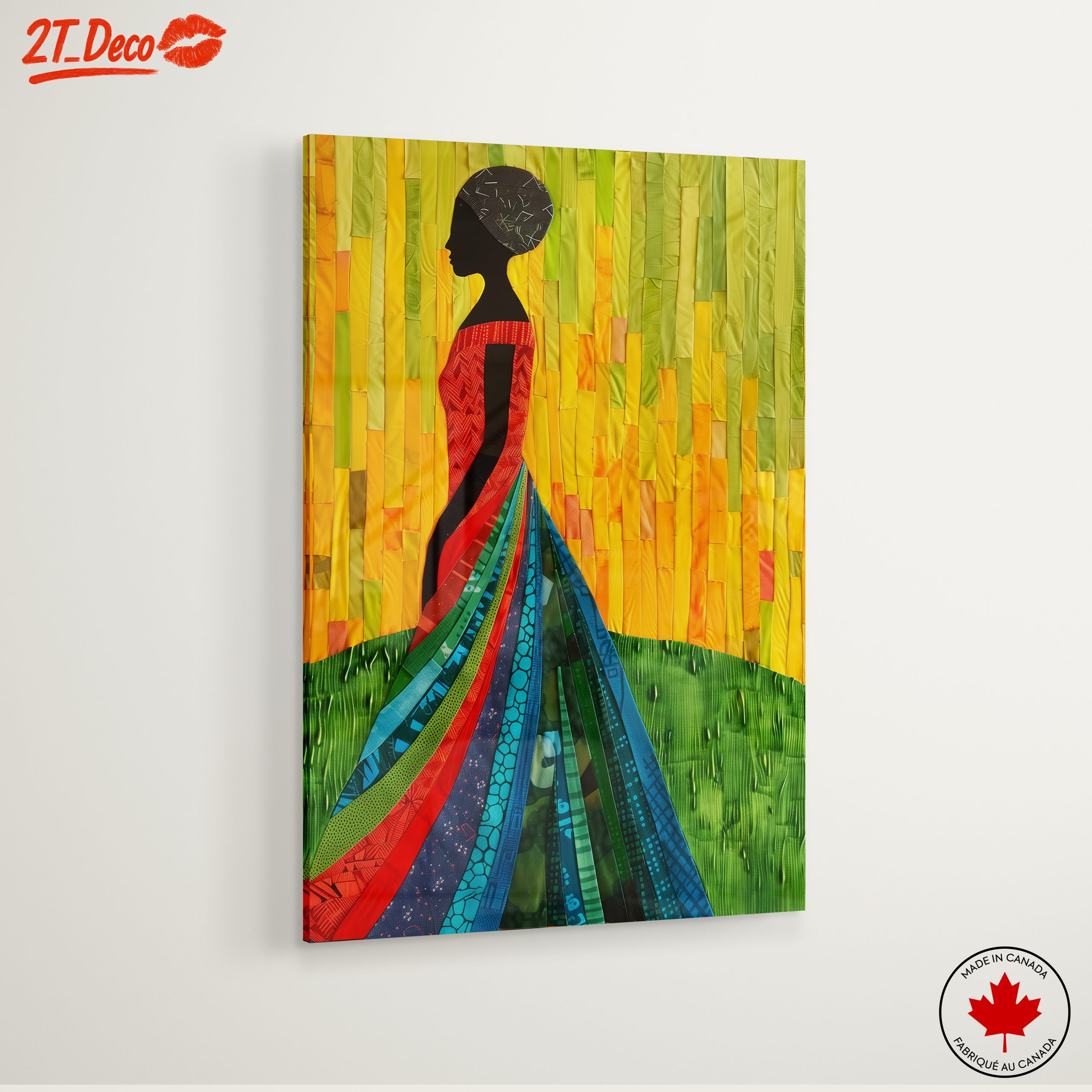 Vibrant Afro Art Representation 2 - Image 6