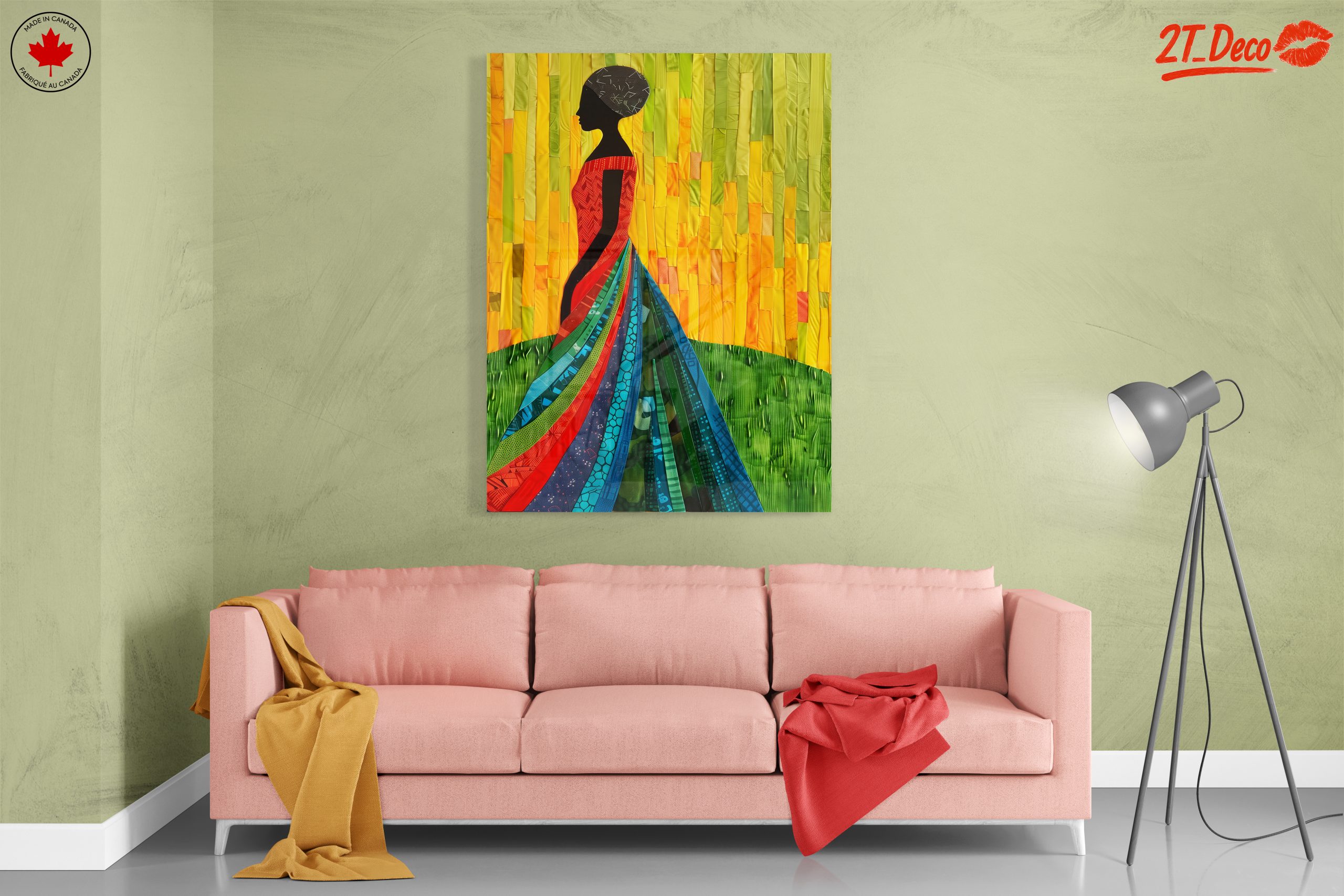 Vibrant Afro Art Representation 2 - Image 7