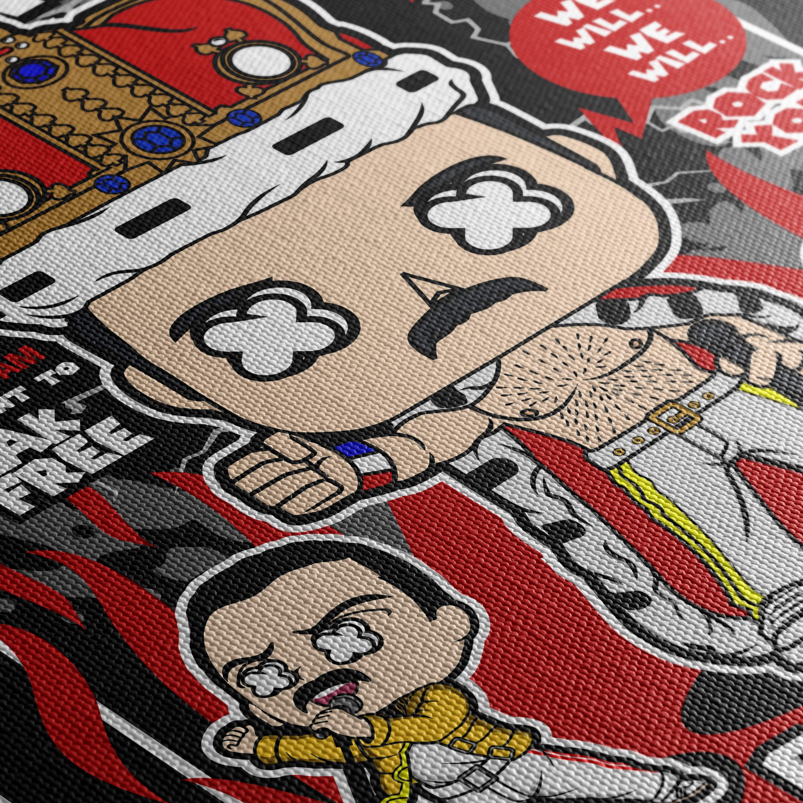 Freddy Mercury Bohemian Rhapsody Artwork - Image 5