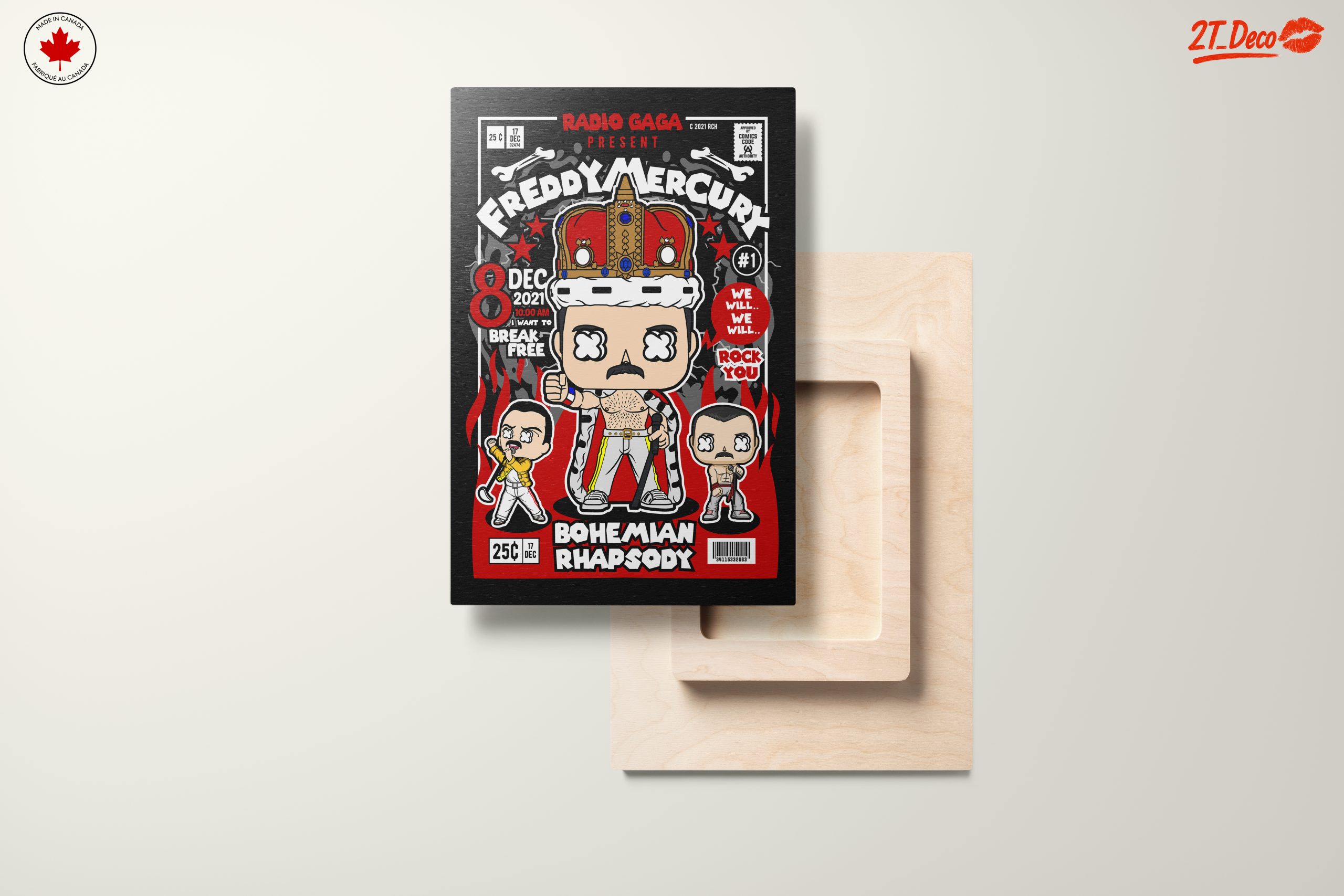 Freddy Mercury Bohemian Rhapsody Artwork - Image 11