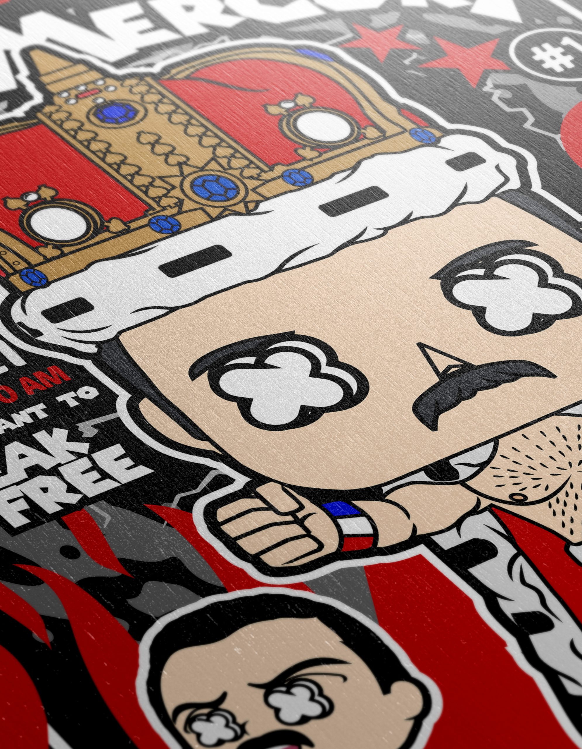 Freddy Mercury Bohemian Rhapsody Artwork - Image 12