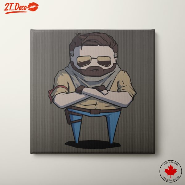 Stylized Character Art for Unique Decor