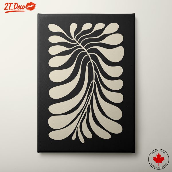 Stylized Botanical Abstract Design