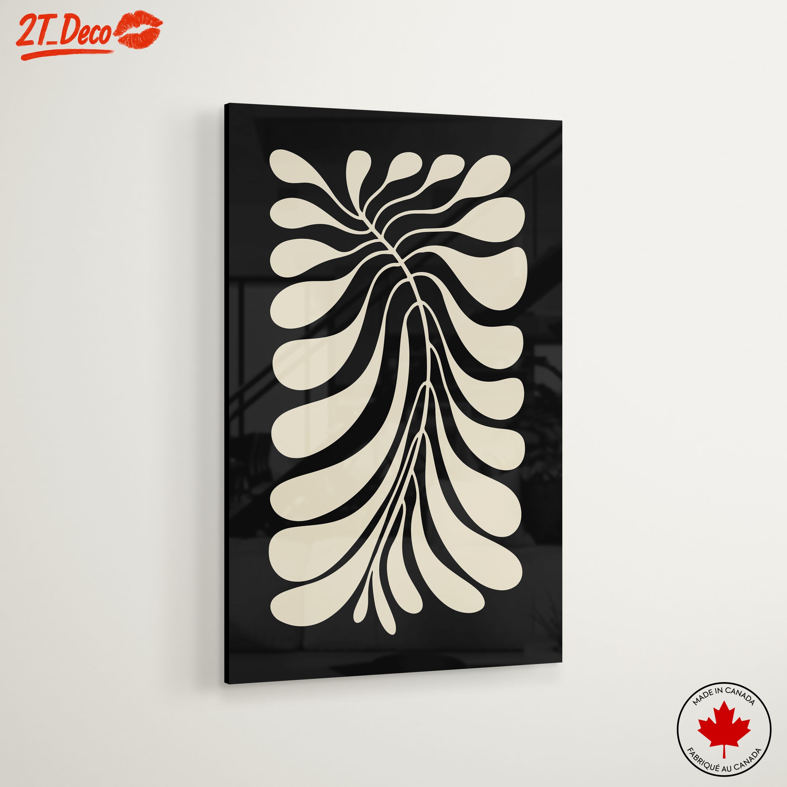 Stylized Botanical Abstract Design - Image 6
