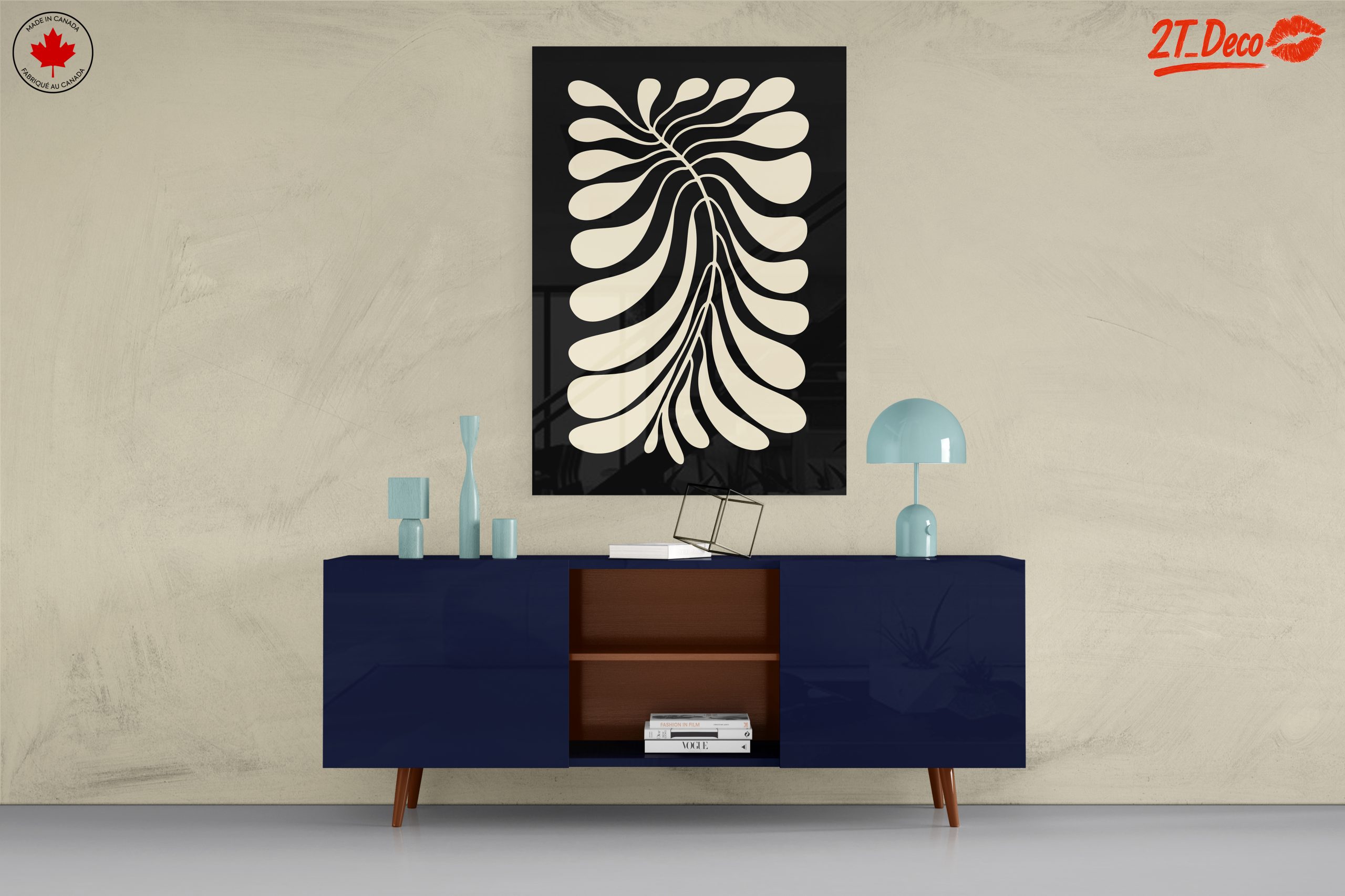 Stylized Botanical Abstract Design - Image 8