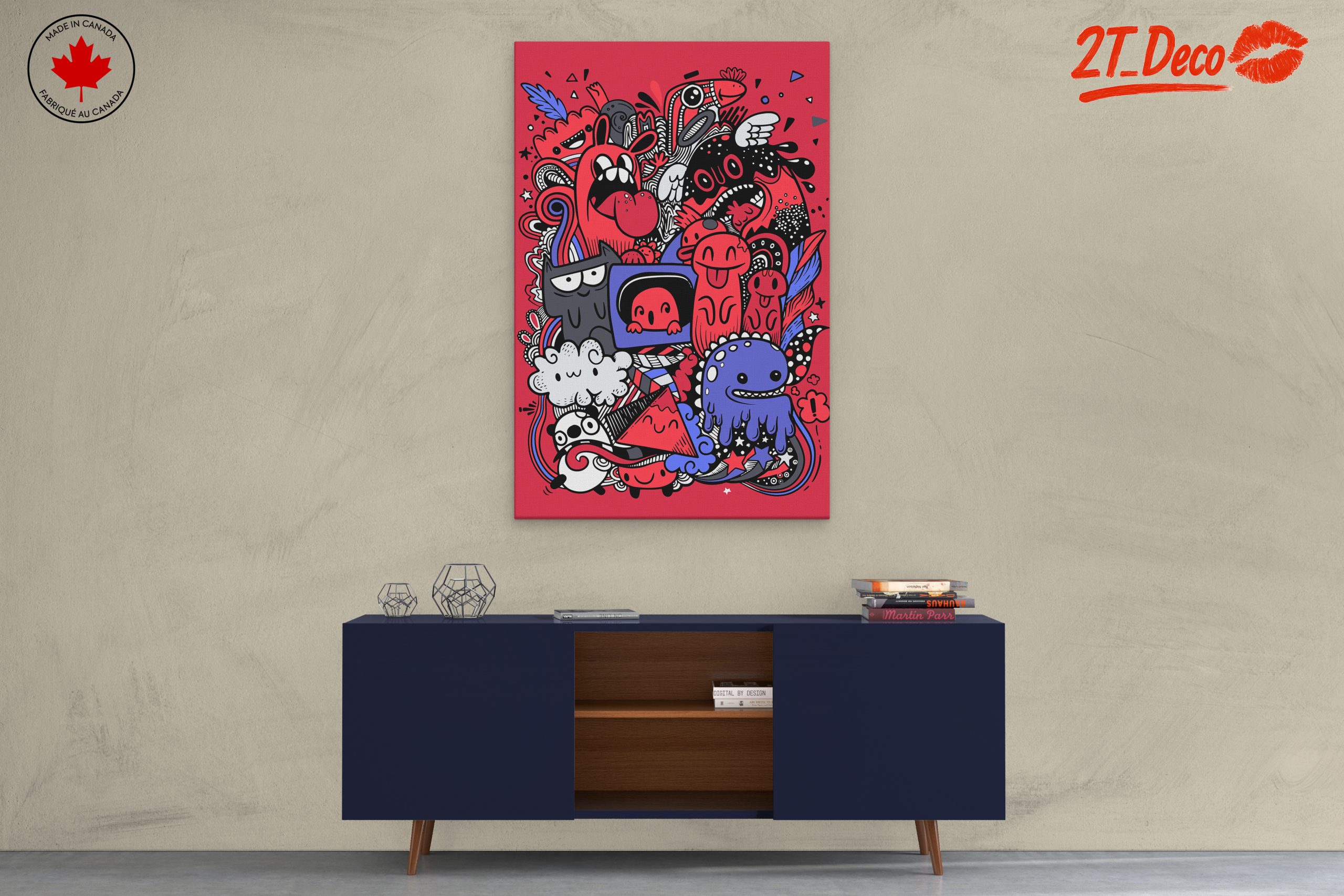 Vibrant Playful Character Artwork - Image 3