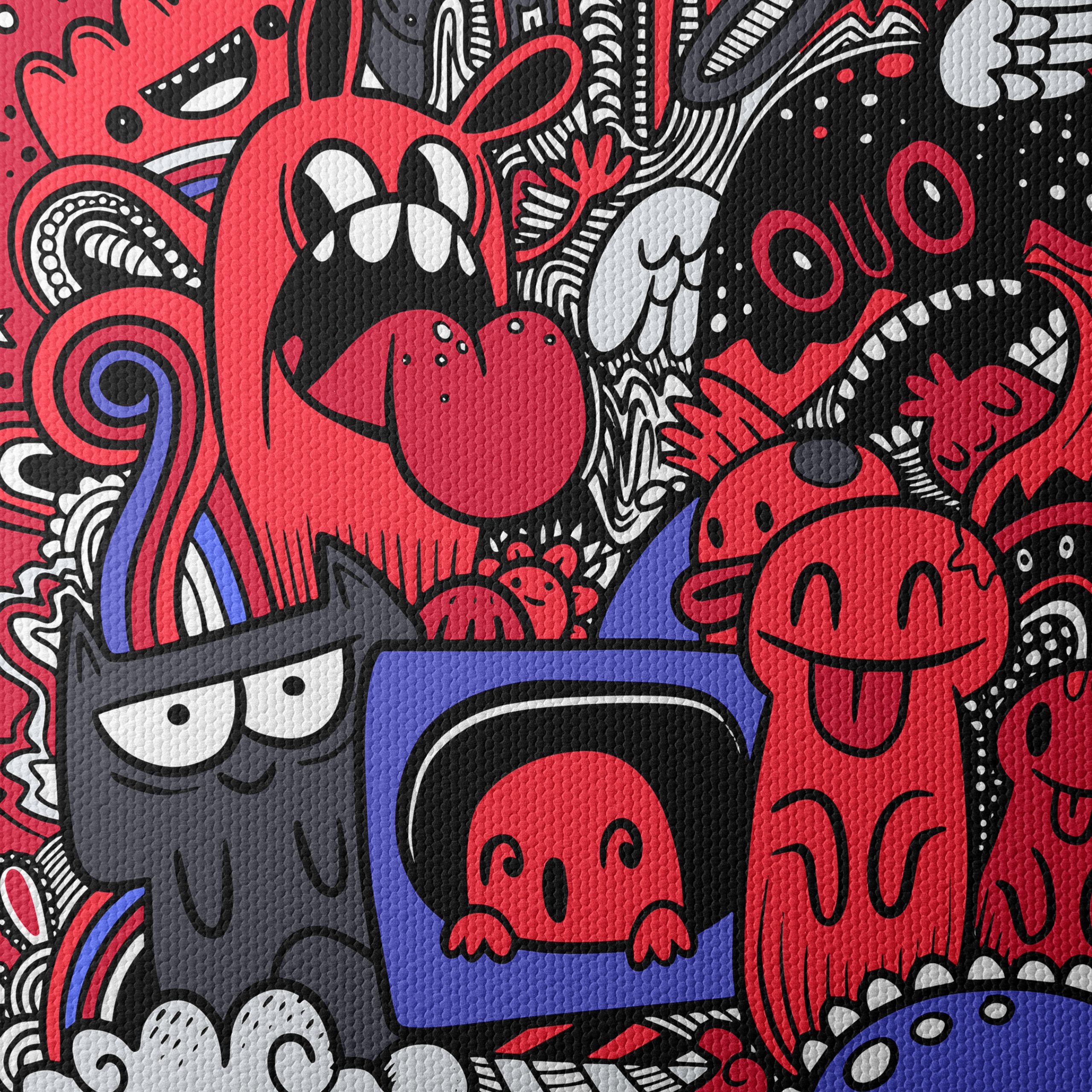 Vibrant Playful Character Artwork - Image 4