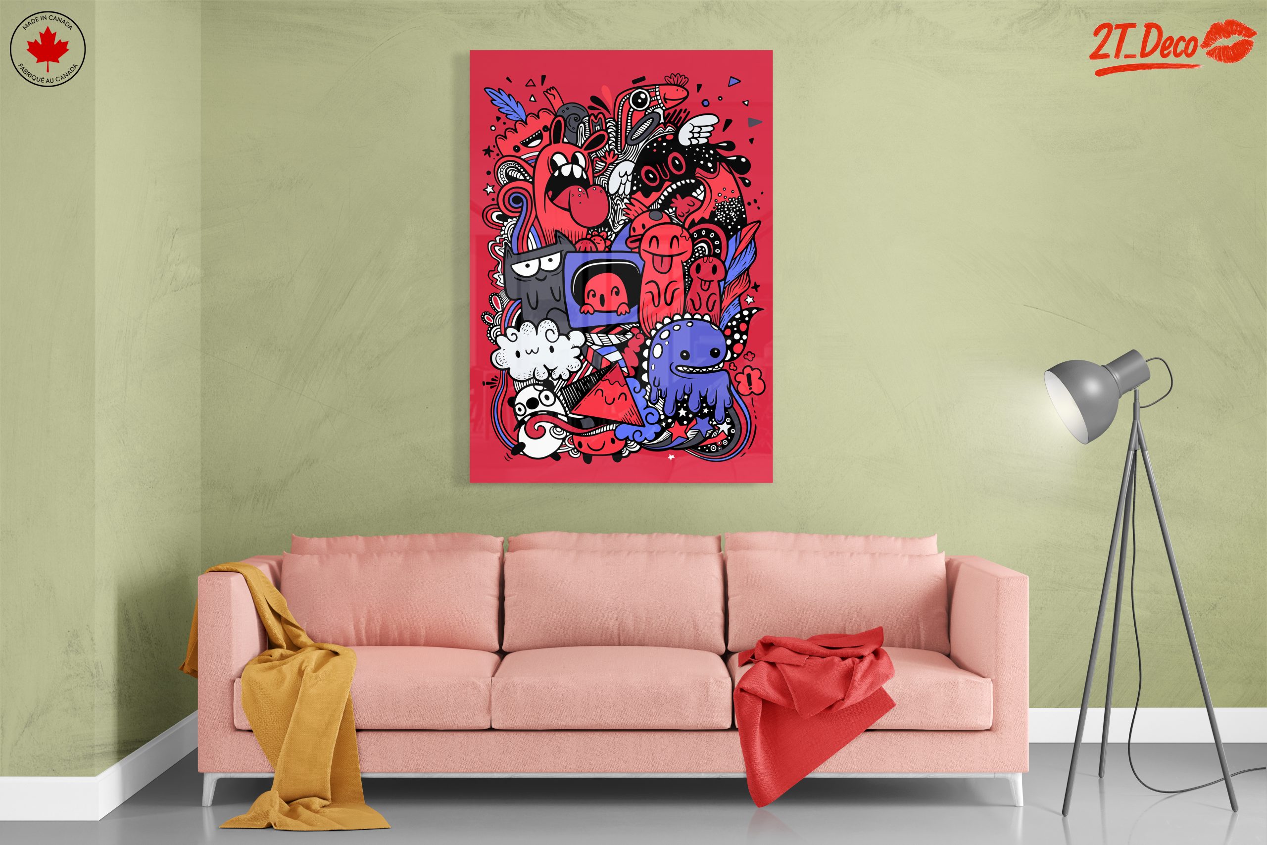 Vibrant Playful Character Artwork - Image 7