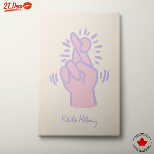 Colorful Hand Gesture Contemporary Pop Art