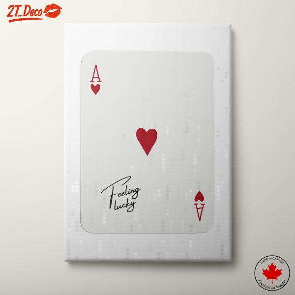 Feeling Lucky Artistic Playing Cards