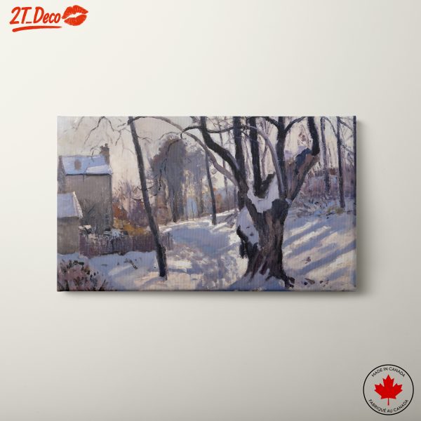 Winter Landscape with Snowy Trees 2
